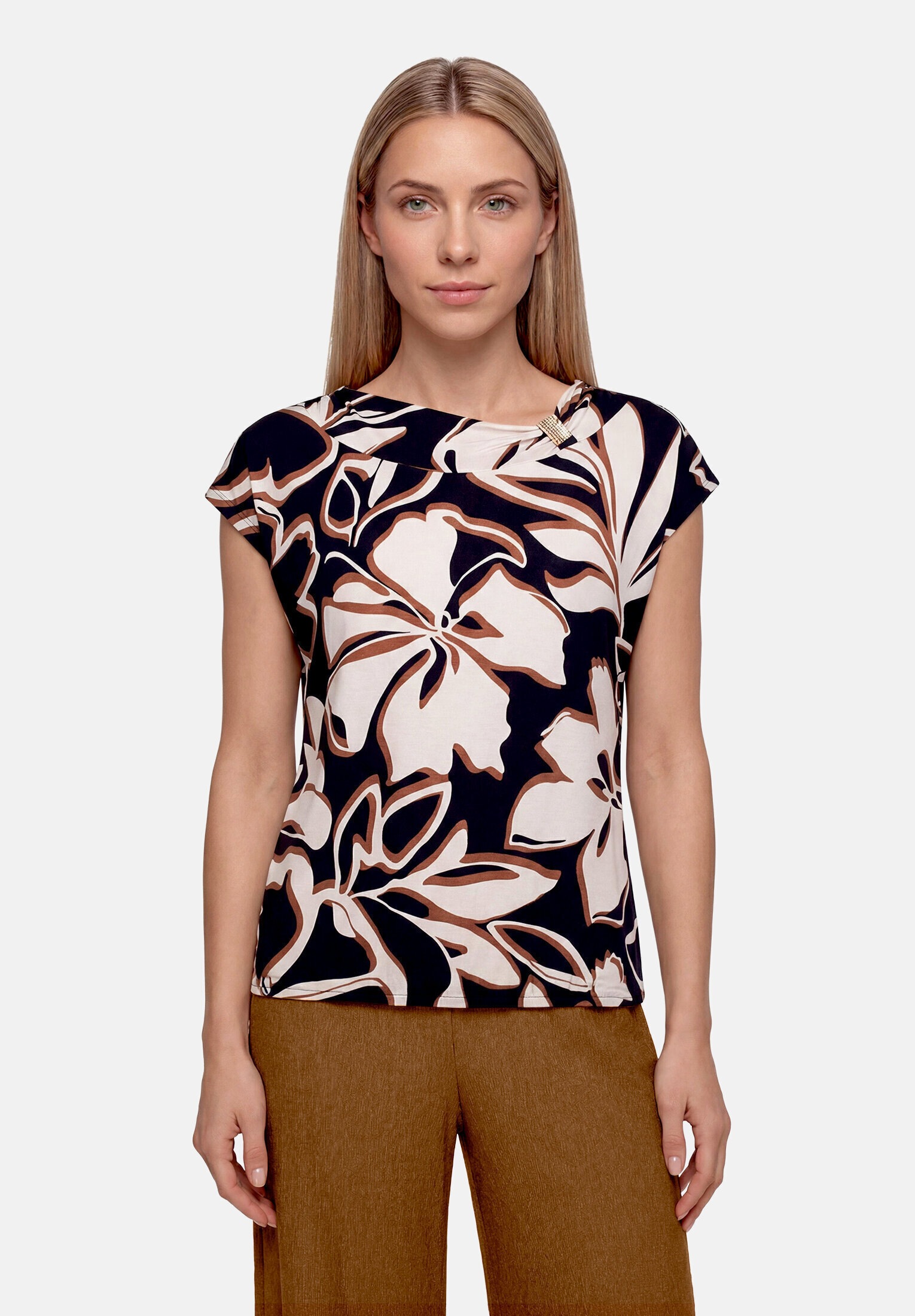 Betty Barclay 3/4-Arm-Shirt »Damen mit Gummizug« 1