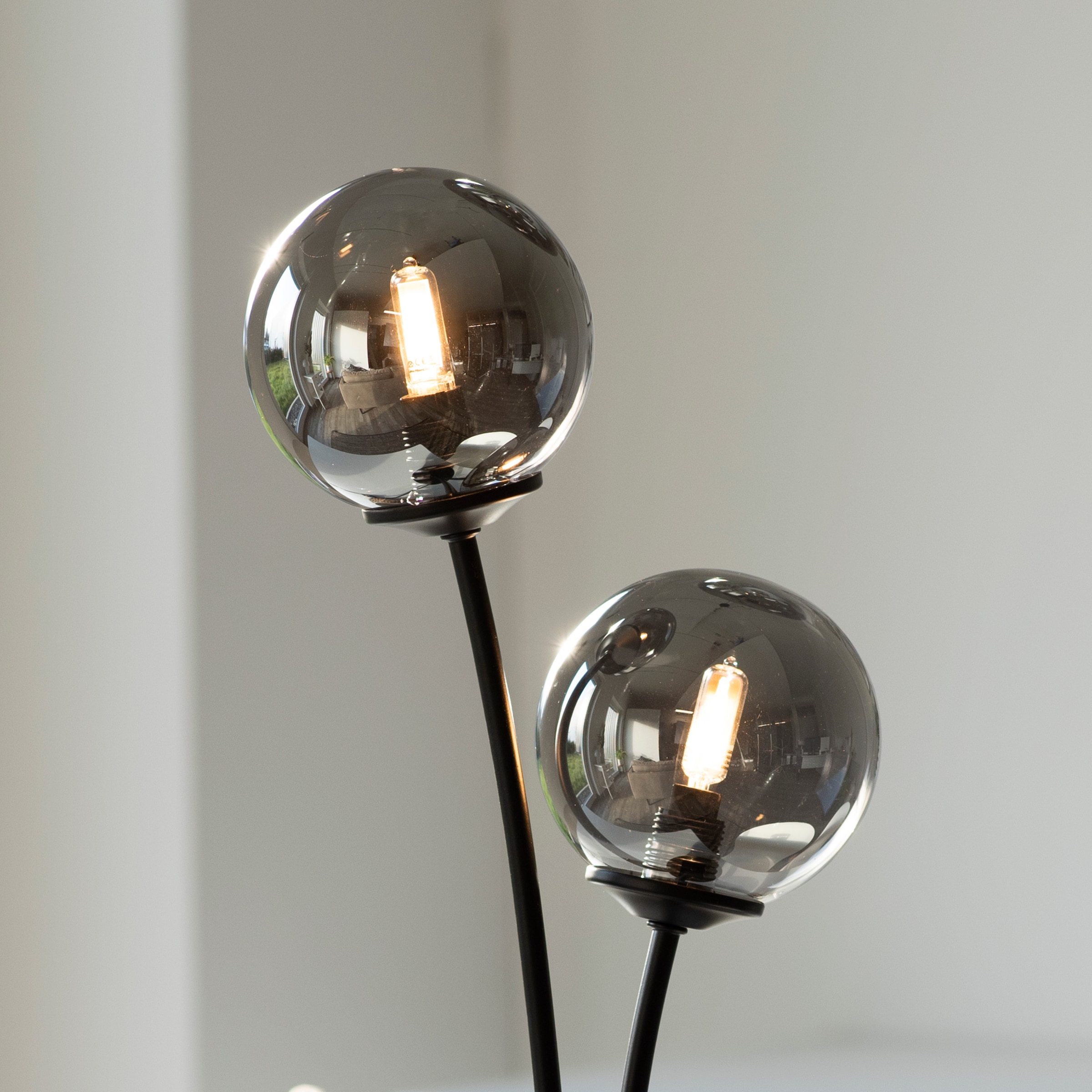LED 2 BAUR Nachttischlampe Paul Schalter, flammig-flammig, bestellen »WIDOW«, Neuhaus | Schnurschalter