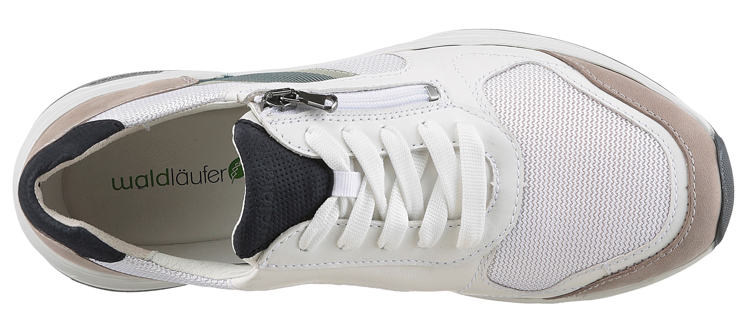 Waldläufer Sneaker »H-TOM«, Schnürschuh, Halbschuh, Freizeitsneaker in Komfortweite H