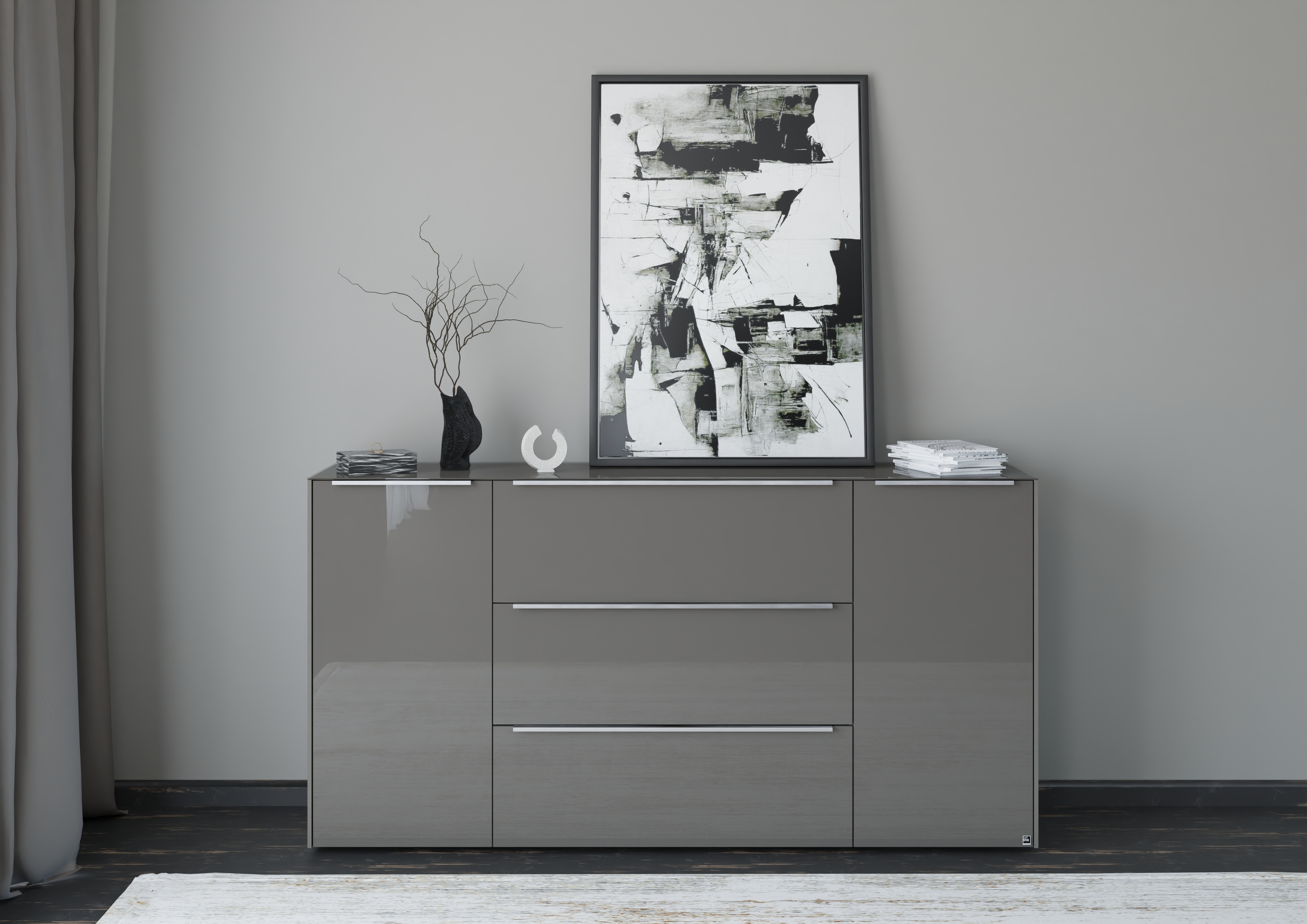 set one by Musterring Sideboard "Reno" 1 Stk. tlg. Mit Gleitern und in verschiedenen Farben erhältlich