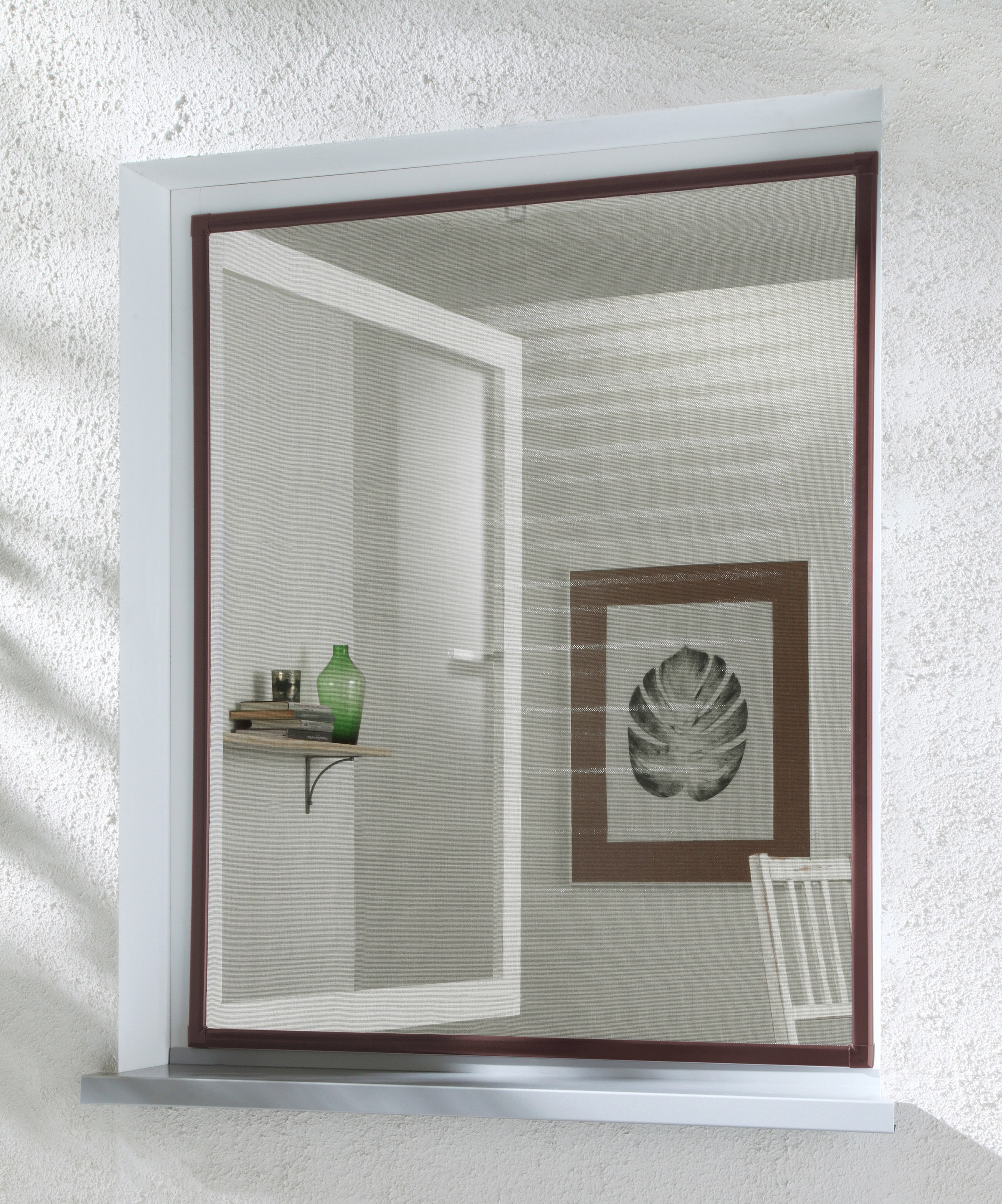 hecht international Insektenschutz-Fensterrahmen "Basic" BxH: 120x140 cm, k günstig online kaufen