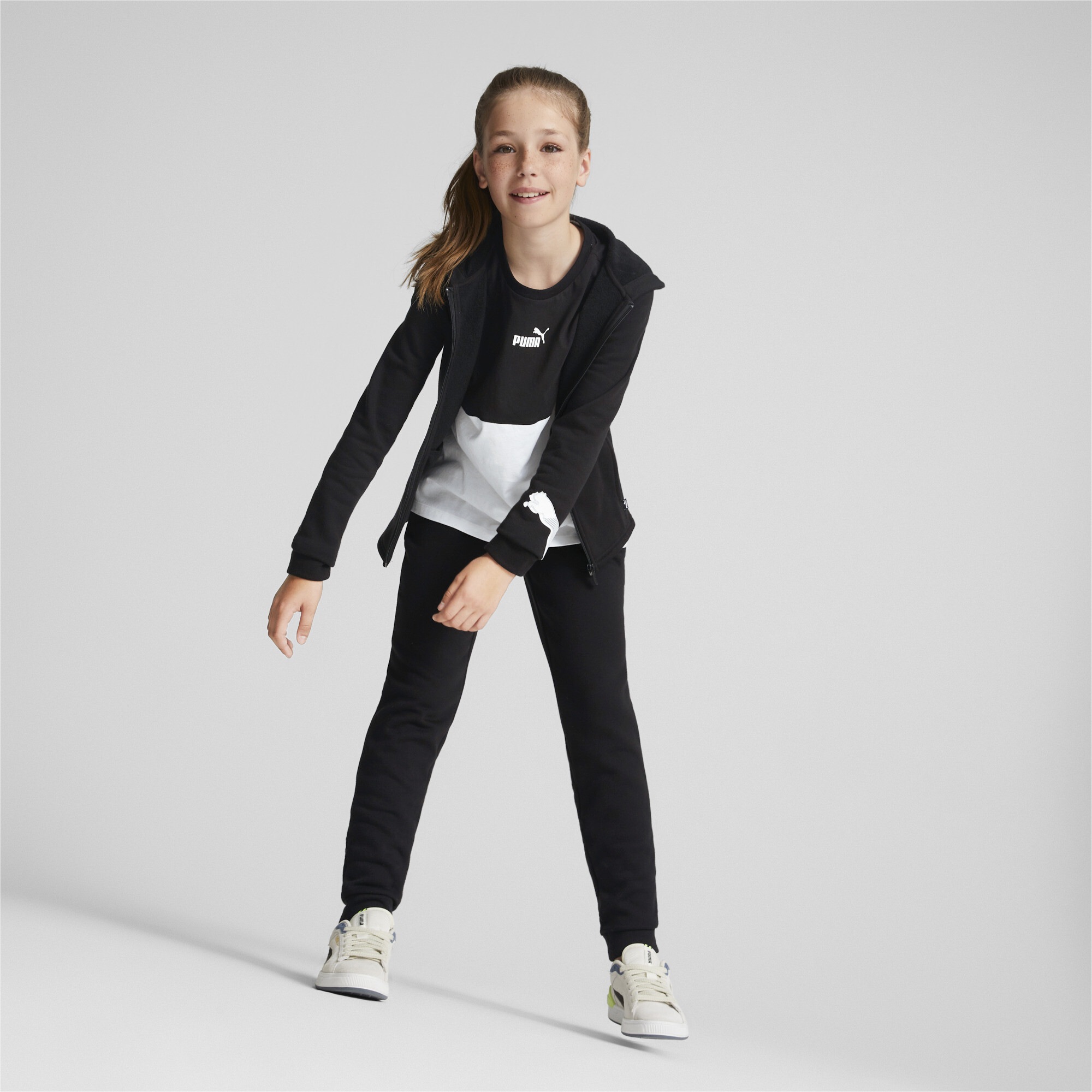 PUMA Jogginganzug »Classic Trainingsanzug mit Kapuze Mädchen«