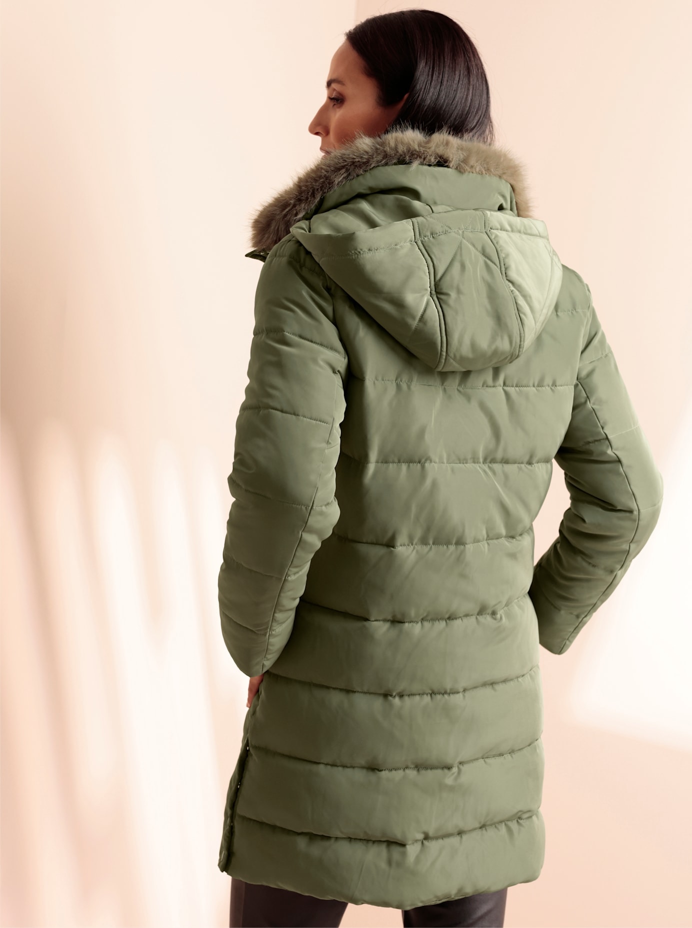 heine Langjacke, mit Kapuze