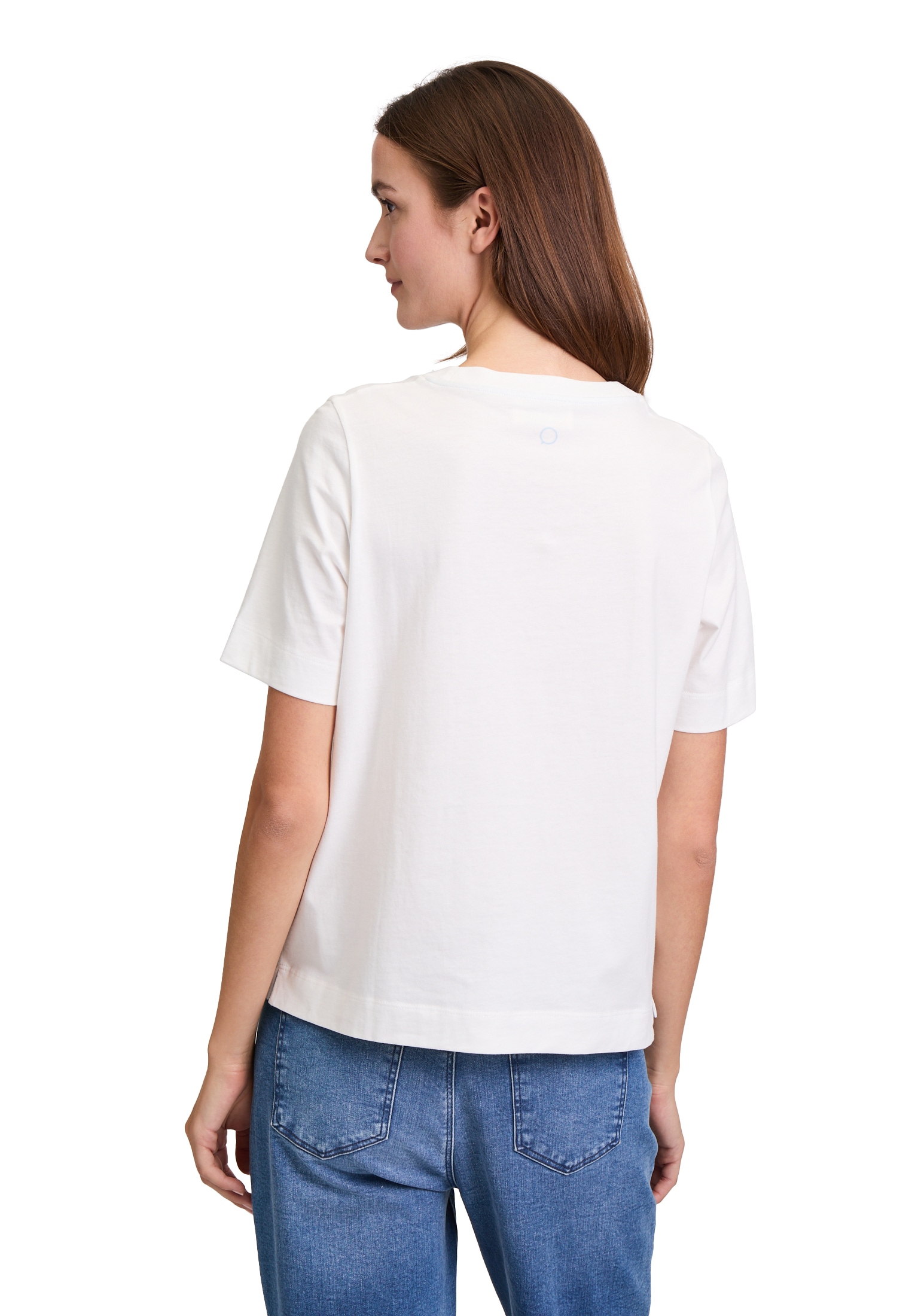 Cartoon Kurzarmshirt »Cartoon Damen Printshirt mit Rundhalsausschnitt«, (1 tlg.), Hotfix