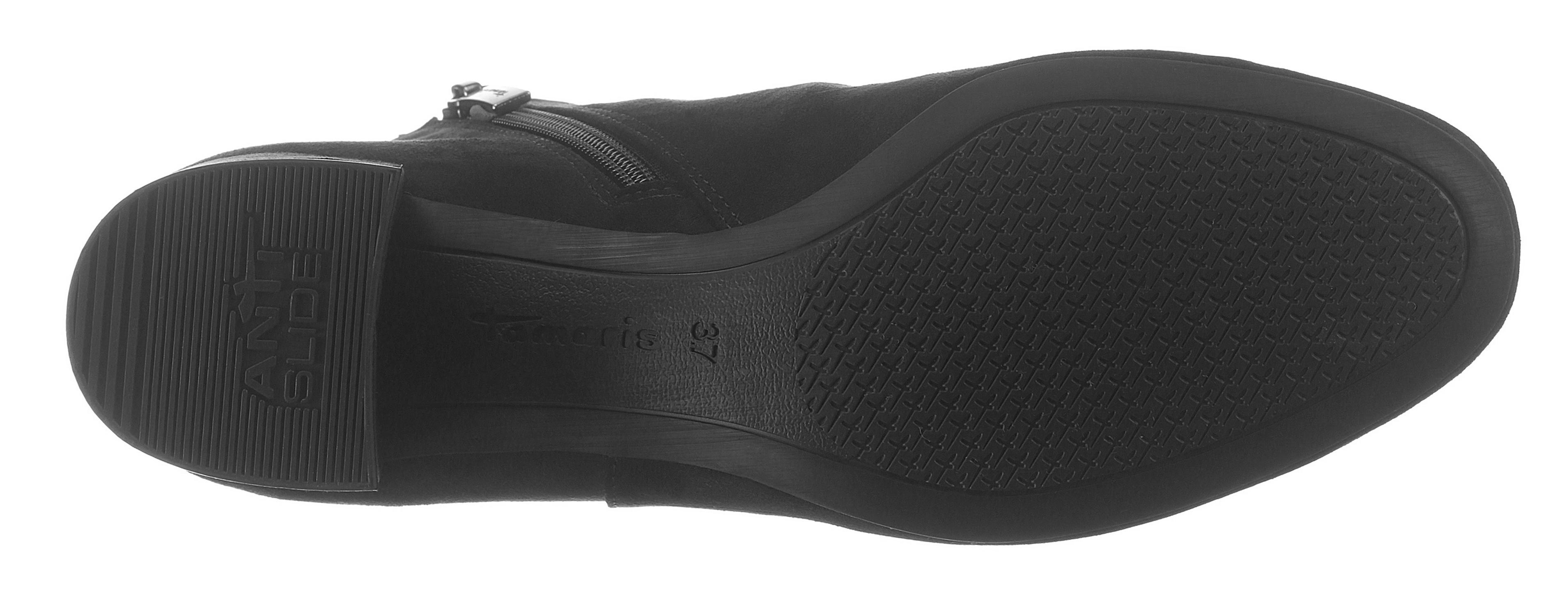 Thumbnail - Tamaris Stiefelette, Blockabsatz, Ankleboots, Abendschuh in veganer Verarbeitung