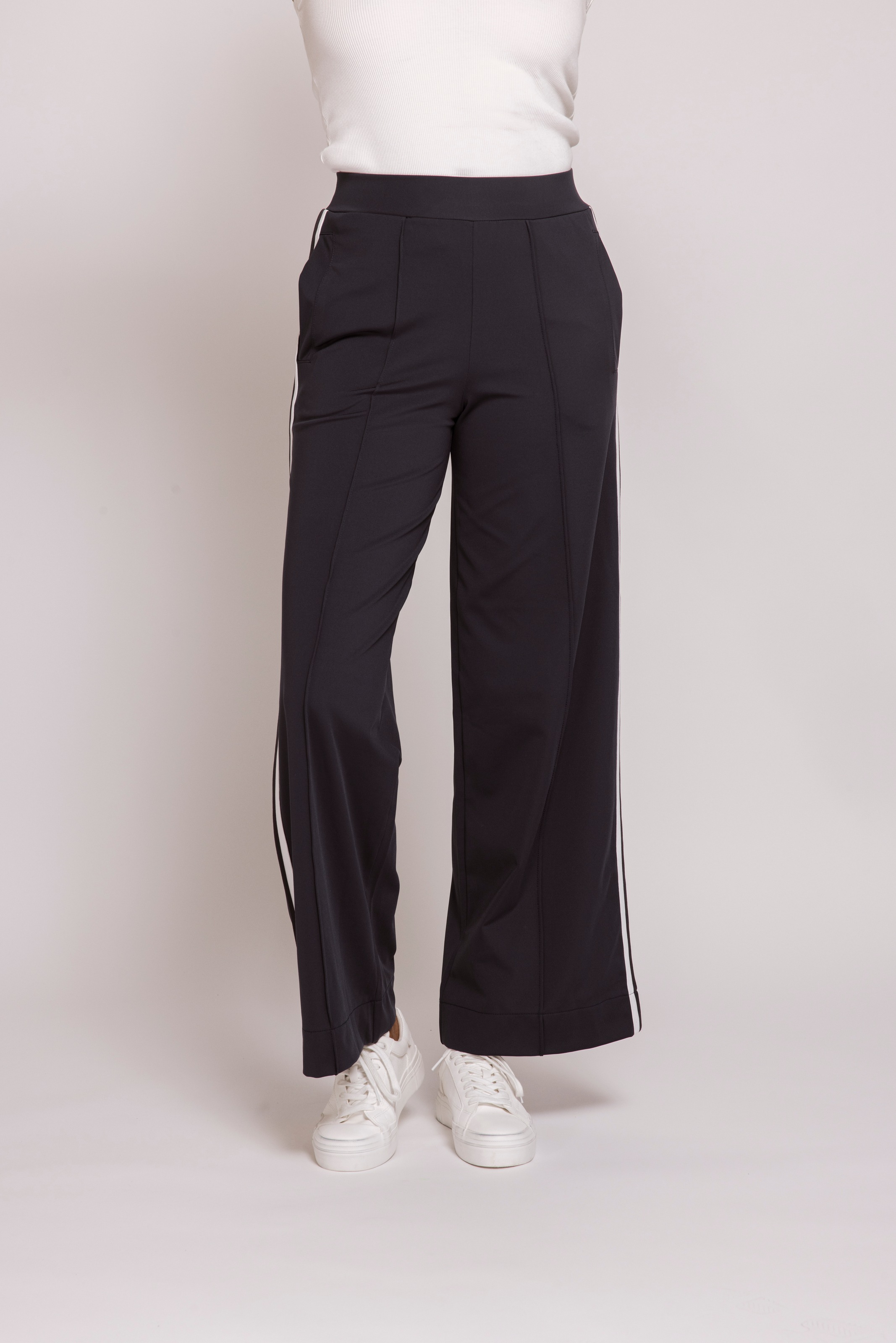Zhrill Jerseyhose "DEENA" Wide Leg, Galonstreifen günstig online kaufen