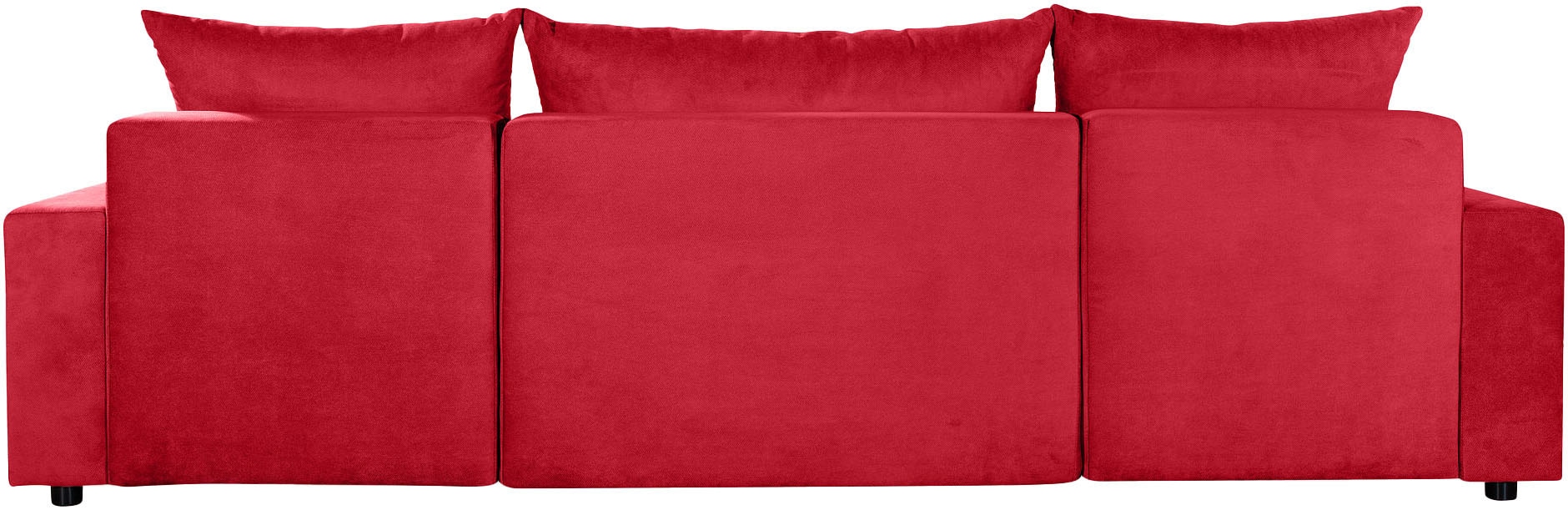 COLLECTION AB Wohnlandschaft »Pico U-Form, Breite 252, mit Armlehne Schlaffunktion, Bettkasten«, Wohnlandschaft,2 X Ottomane,Polyätherschaum Polsterung