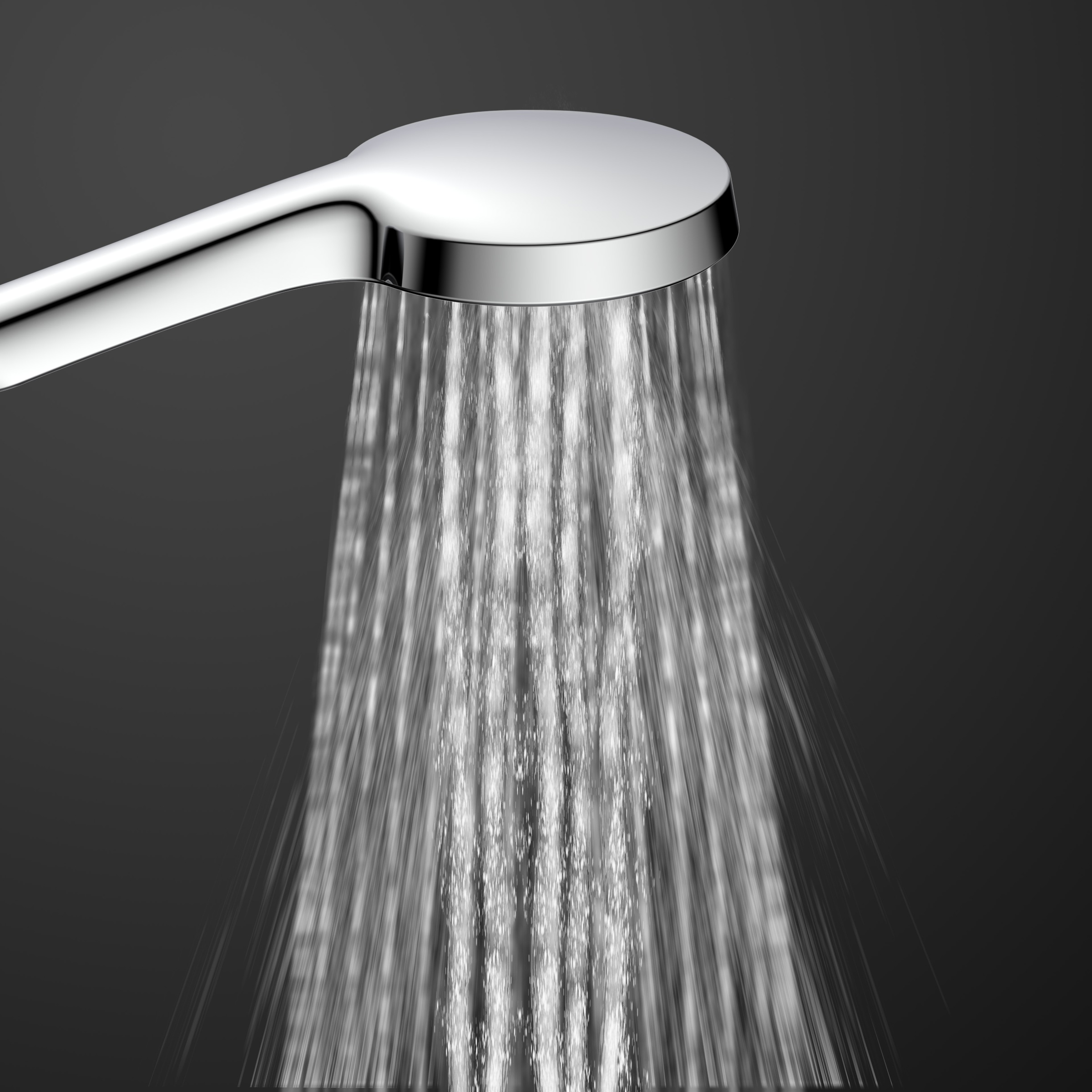 Schütte Brausegarnitur »KARIBIK«, Brause-Komplettset, schwarz matt, für die Dusche, Überkopfbrauseset
