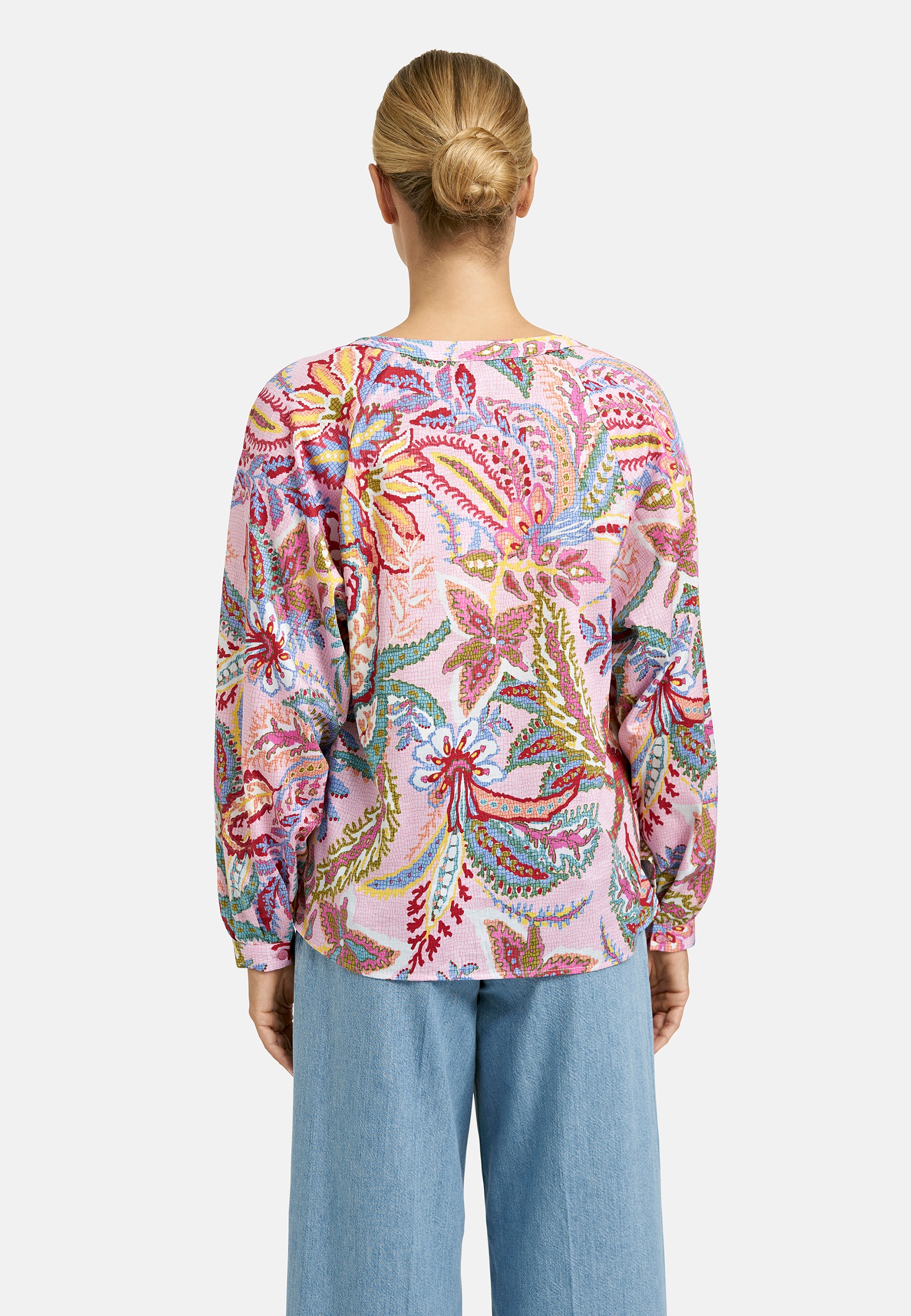 Milano Italy Langarmbluse aus Baumwolle