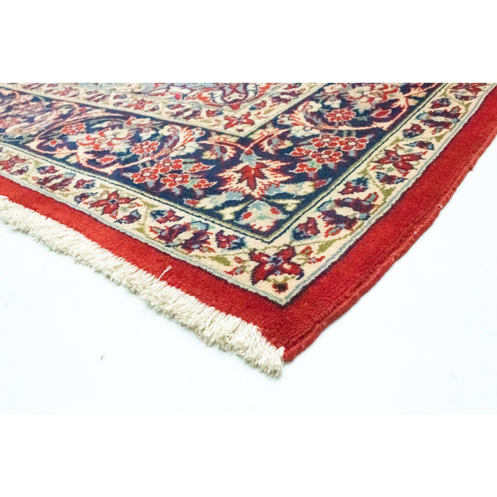 morgenland Wollteppich »Najafabad Teppich handgeknüpft rot«, rechteckig