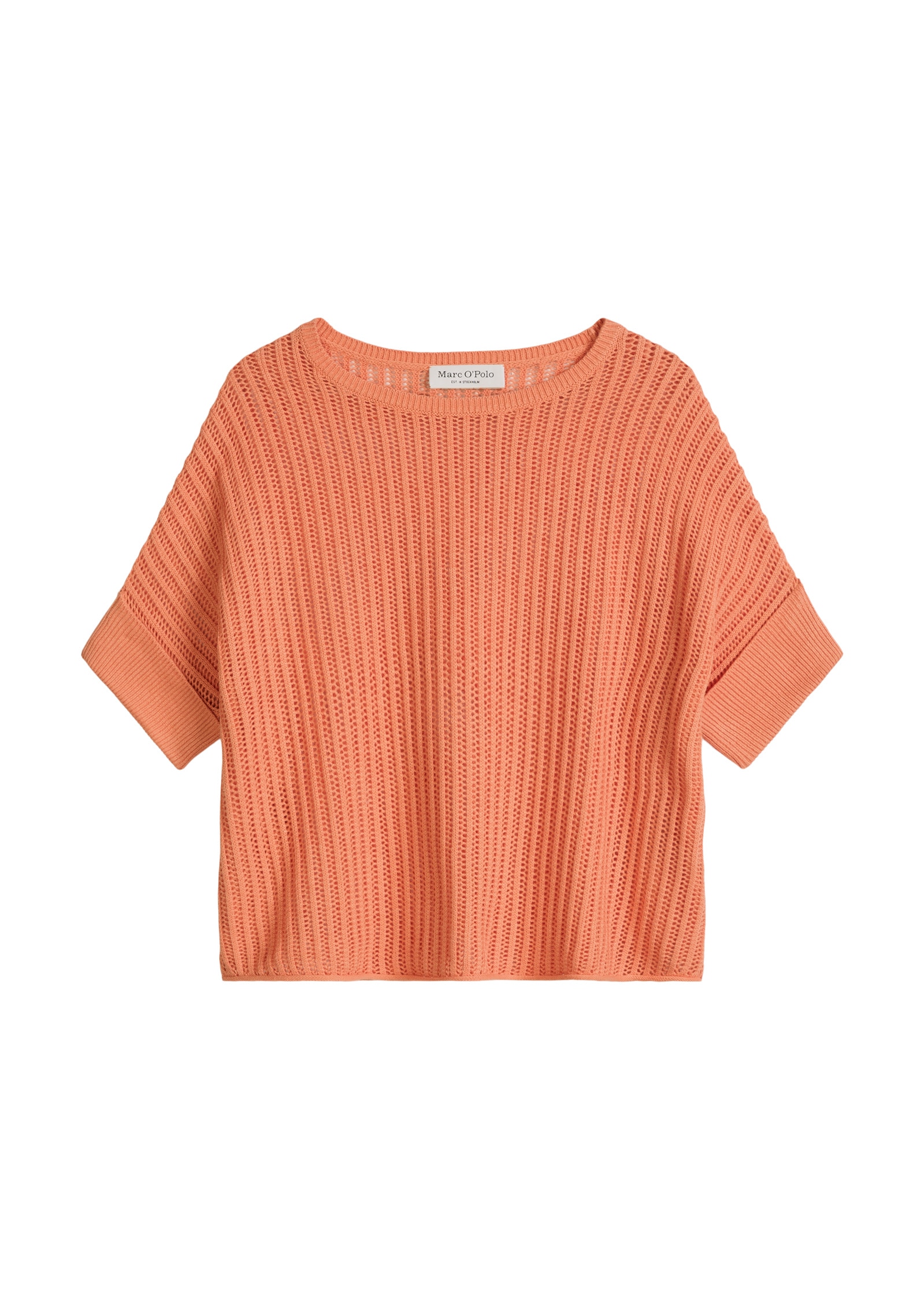 Marc O'Polo Strickpullover »aus Organic Cotton-Leinen-Mix«