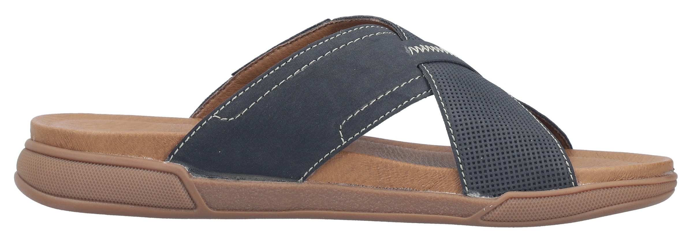 Rieker Pantolette  Sommerschuh, Hausschuh, Urlaubsschuh in bequemer Form