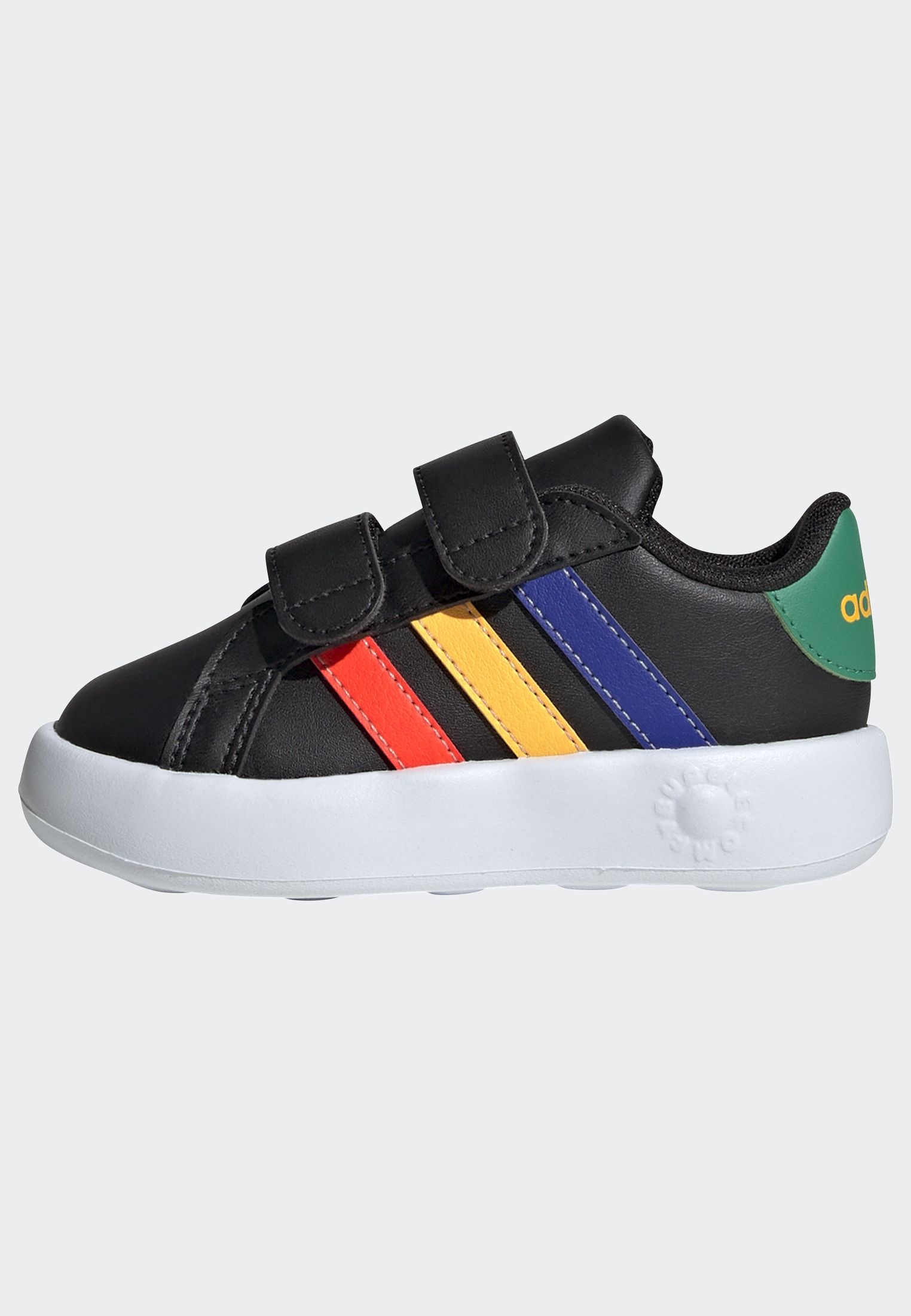 adidas Sportswear Klettschuh »GRAND COURT 2.0 KIDS«, Design auf den Spuren des adidas Superstar, für Kinder