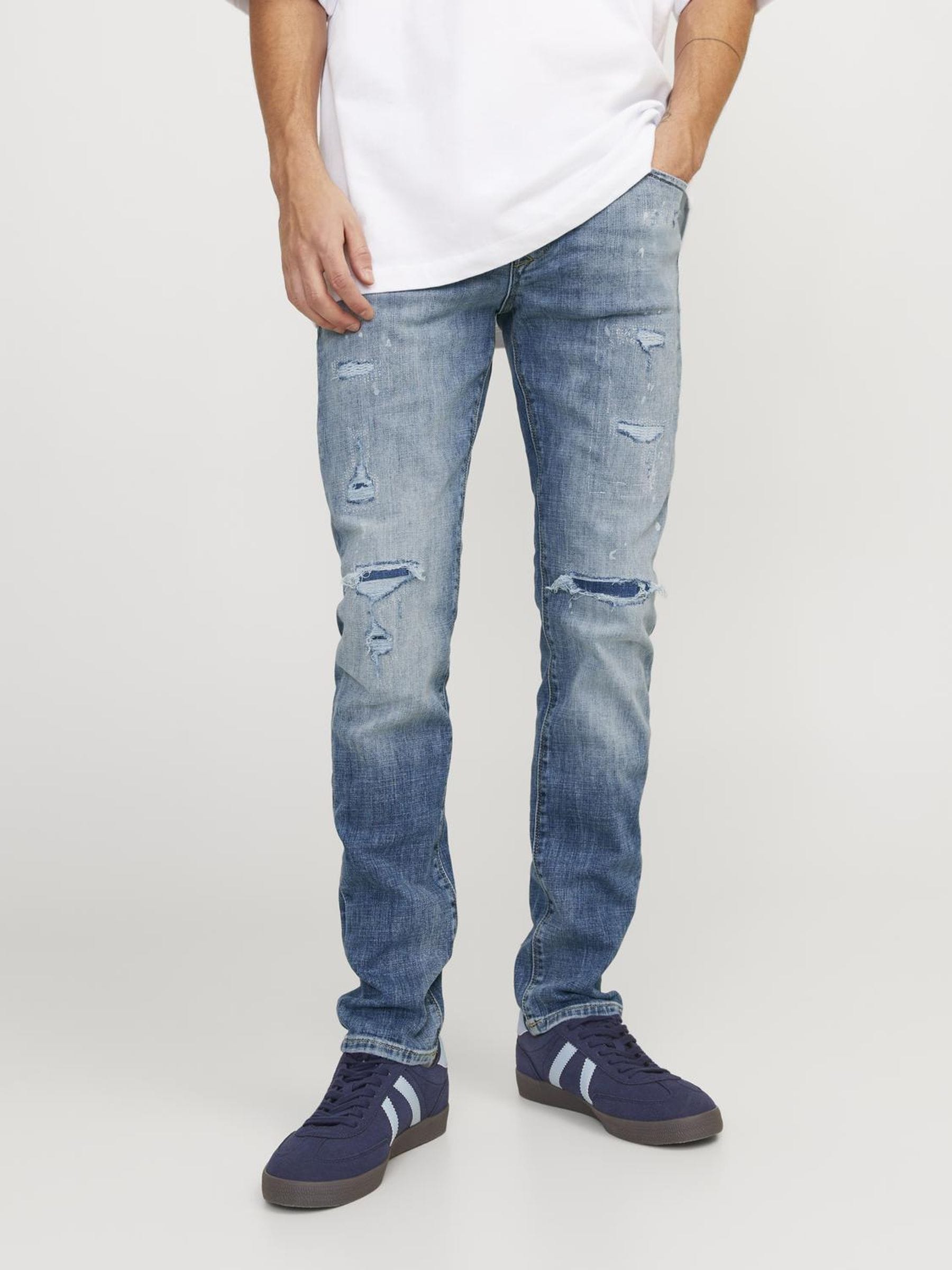 Jack & Jones Jack & Jones siauri džinsai »JJIGLENN ...