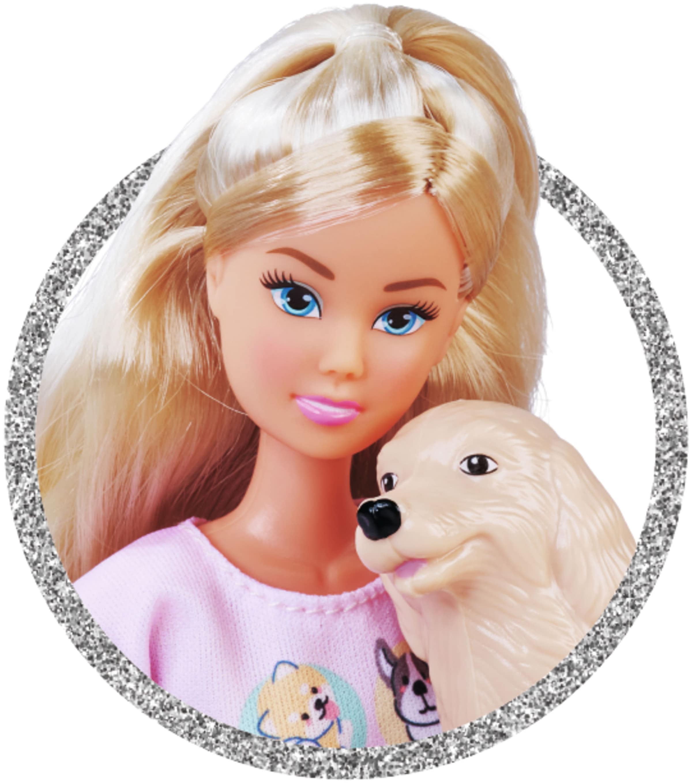 SIMBA Anziehpuppe »Steffi Love, Welcome Puppies« mit trächtiger Hündin