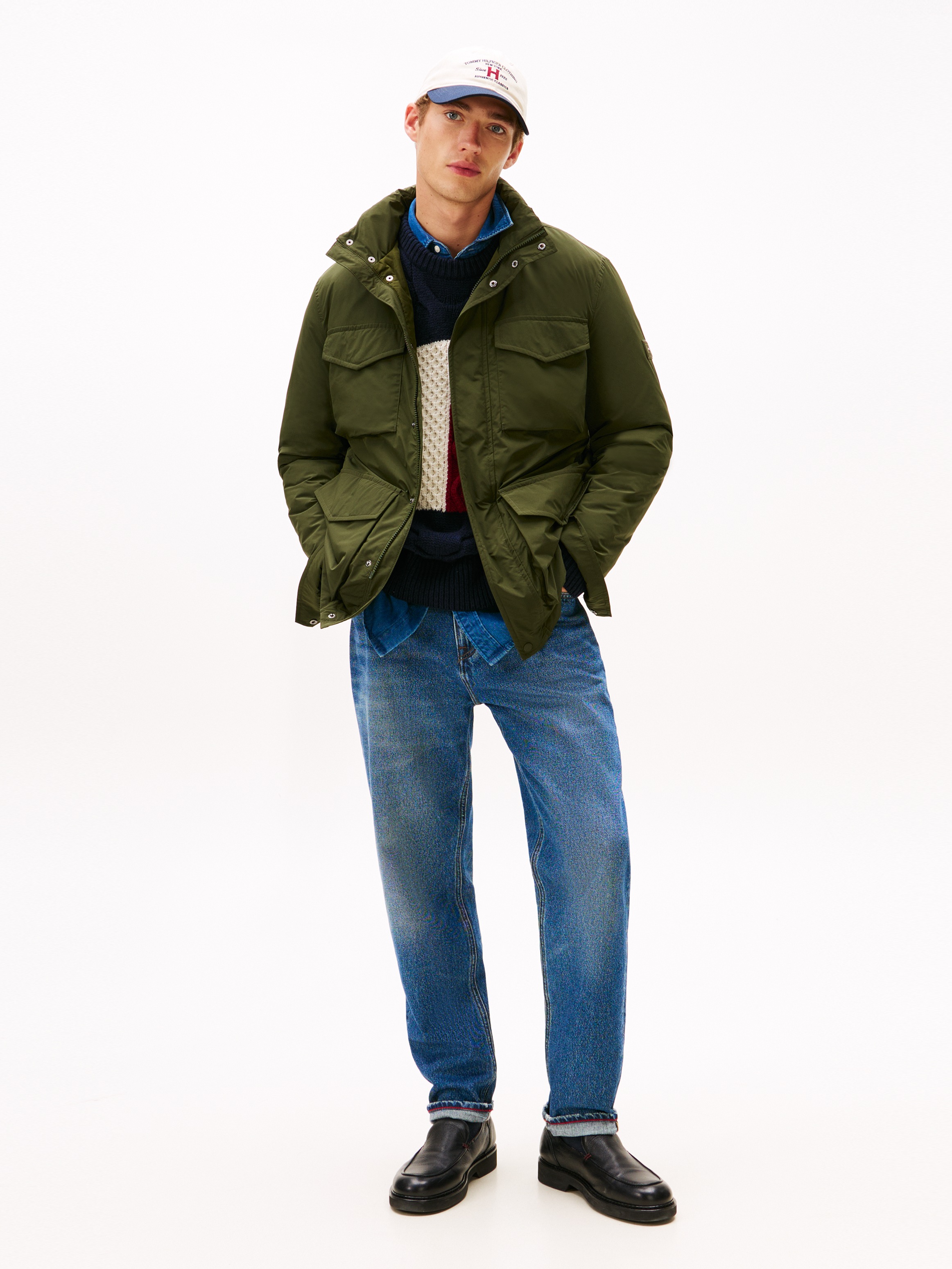 Tommy Hilfiger Fieldjacket »LW PACKABLE« mit Kapuze