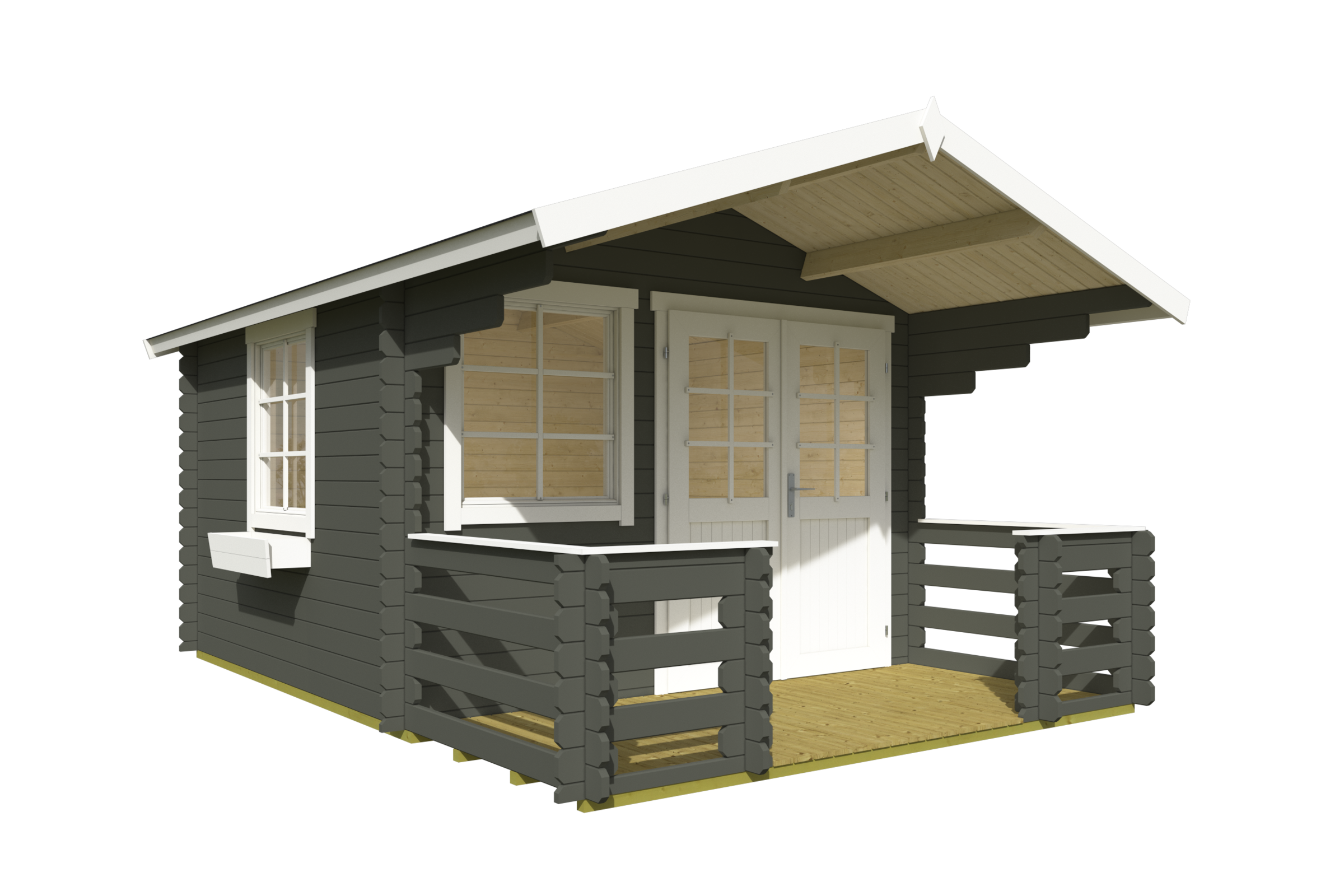 Nordic Holz Gartenhaus "Lola 2" günstig online kaufen