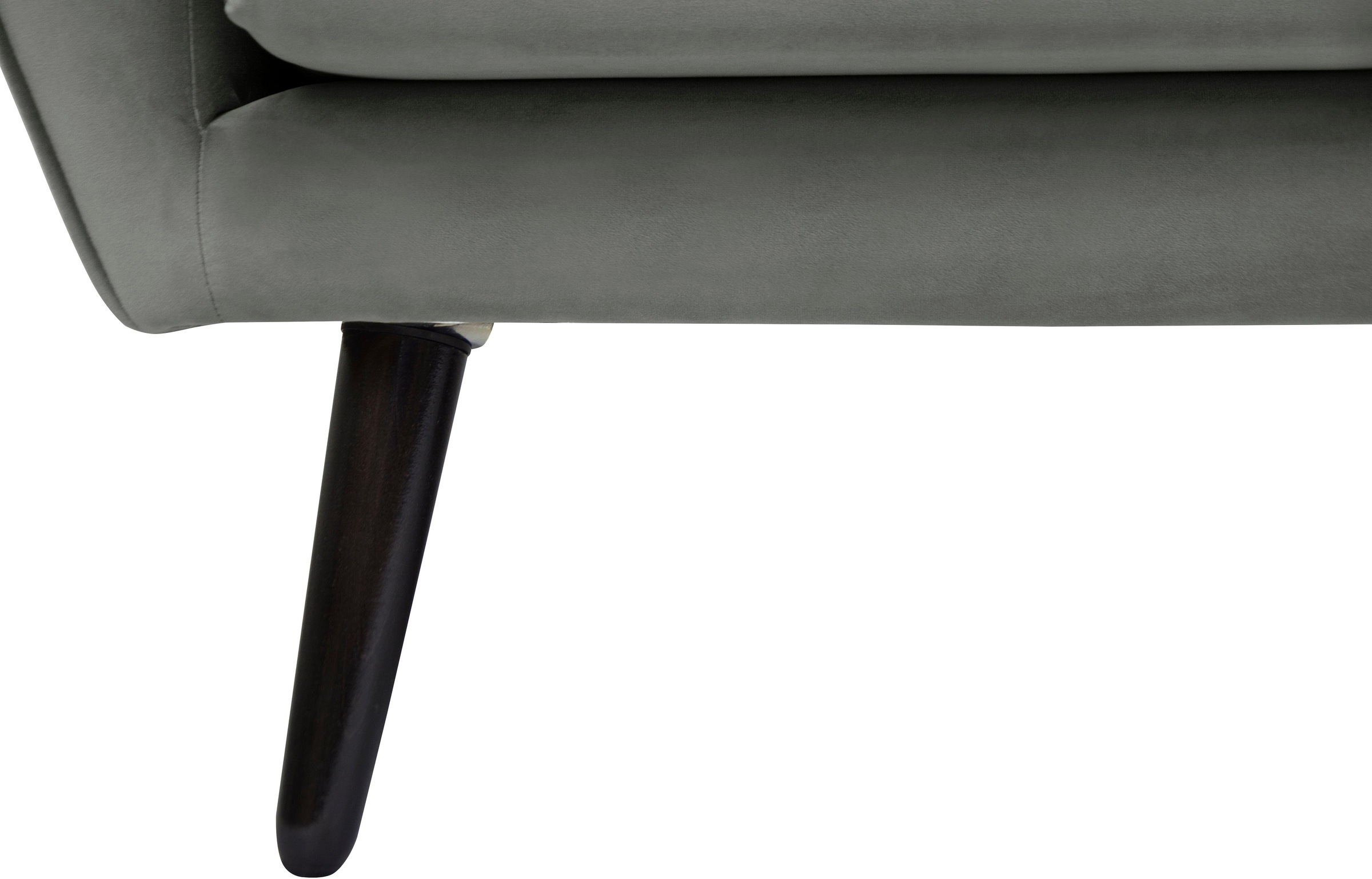 andas Sessel »Bille«, mit Naht im Rückenkissen und Eiche-Beinen, Design by Morten Georgsen