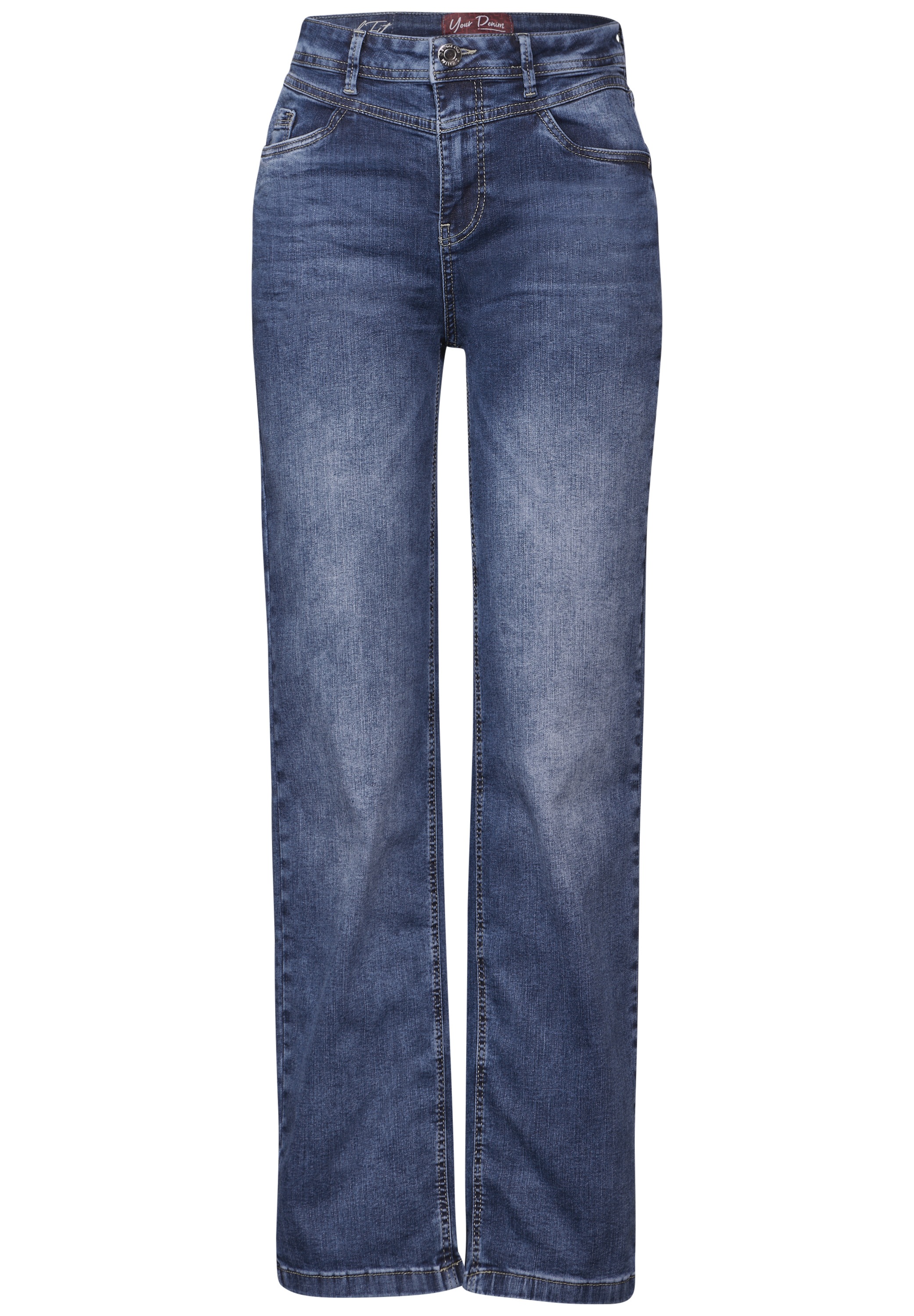 STREET ONE Weite Jeans, 5-Pocket-Style