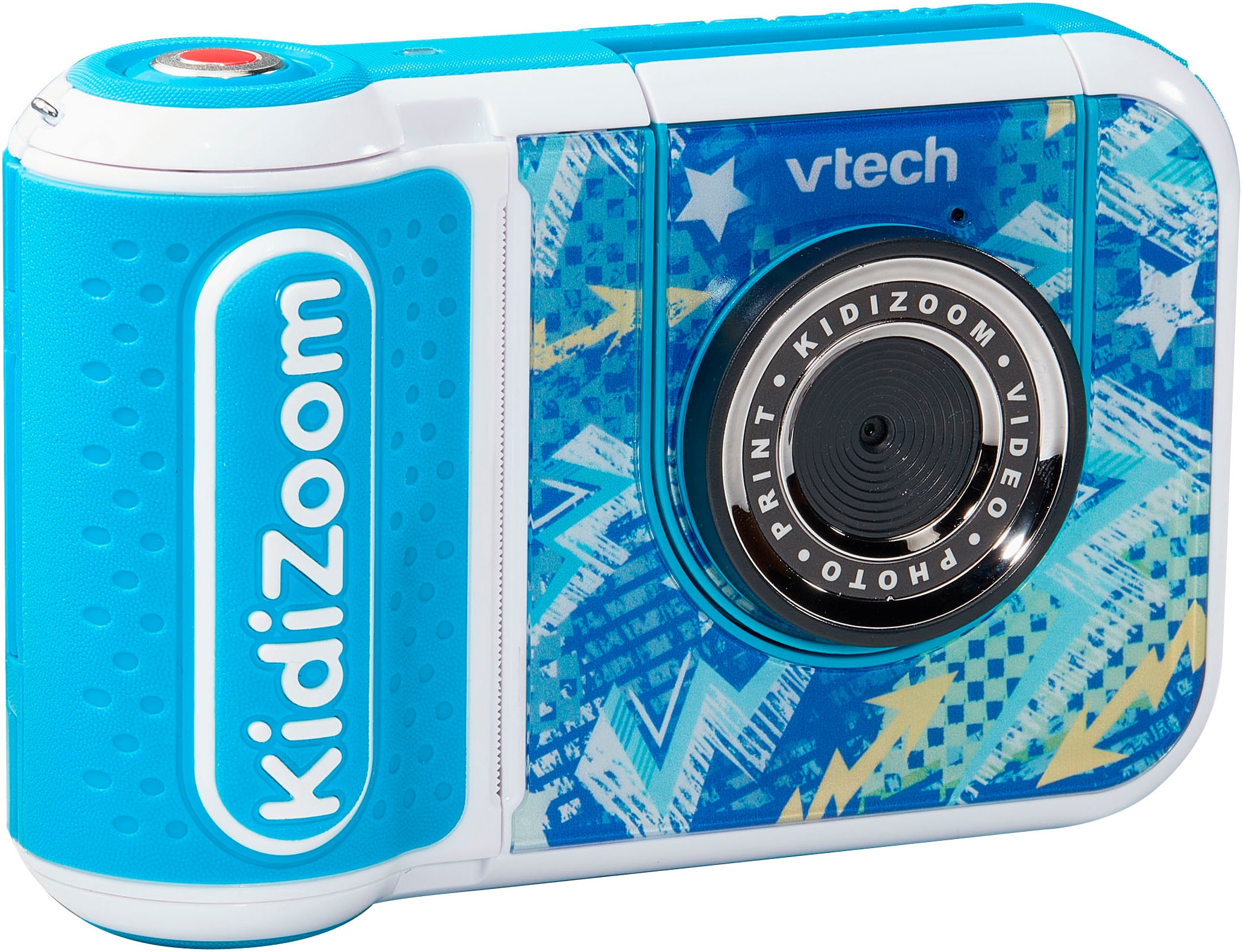 Vtech® Kinderkamera »KidiZoom Print Cam + Scrapbook Bundle«, 5 MP, mit eingebautem Thermodrucker, inkl, Thermopapier, Scrapbook + Stift