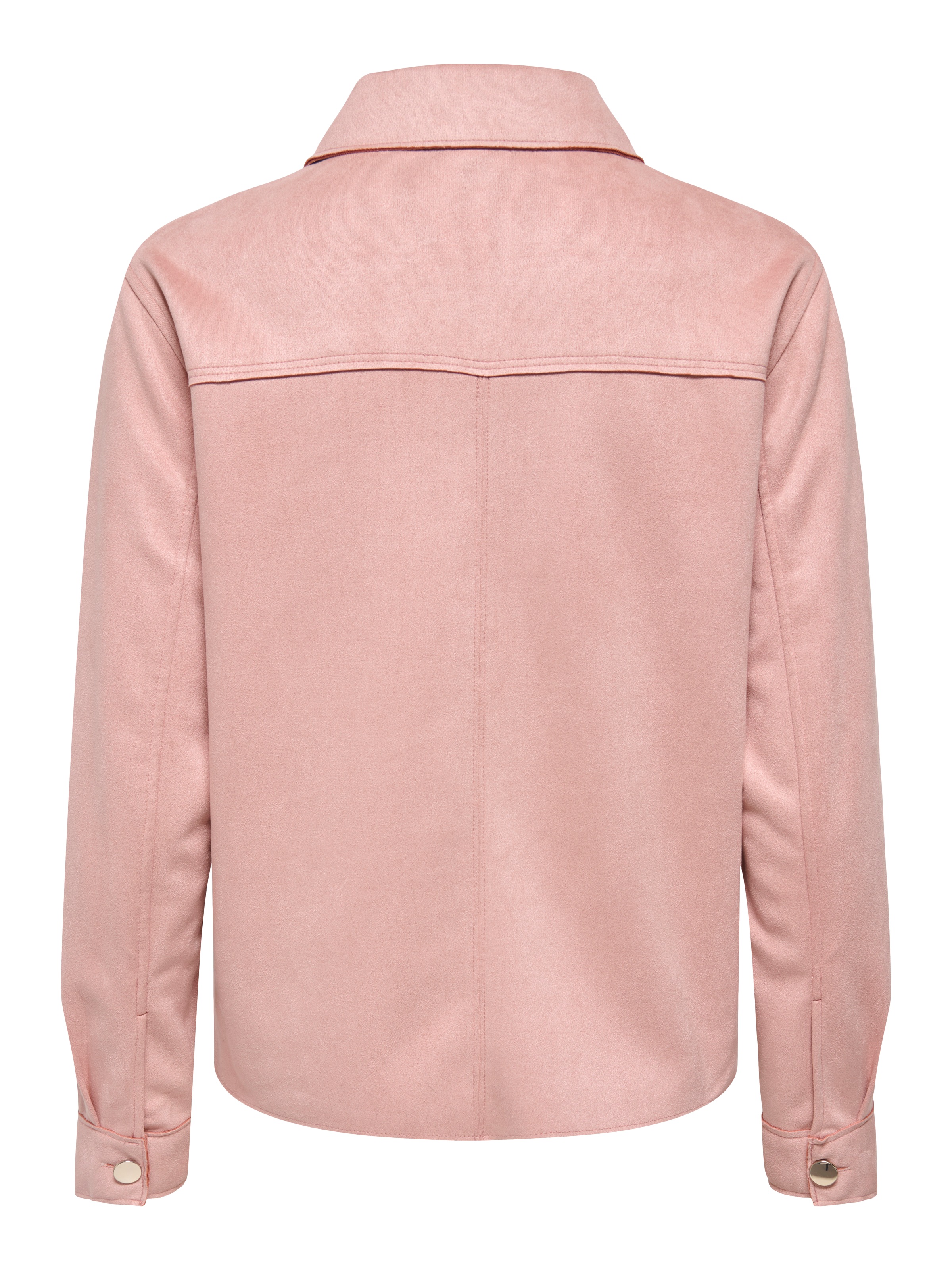 ONLY Hemdbluse "ONLMIRA L/S FAUX SUEDE SHIRT PNT" Materialmix, regular fit günstig online kaufen