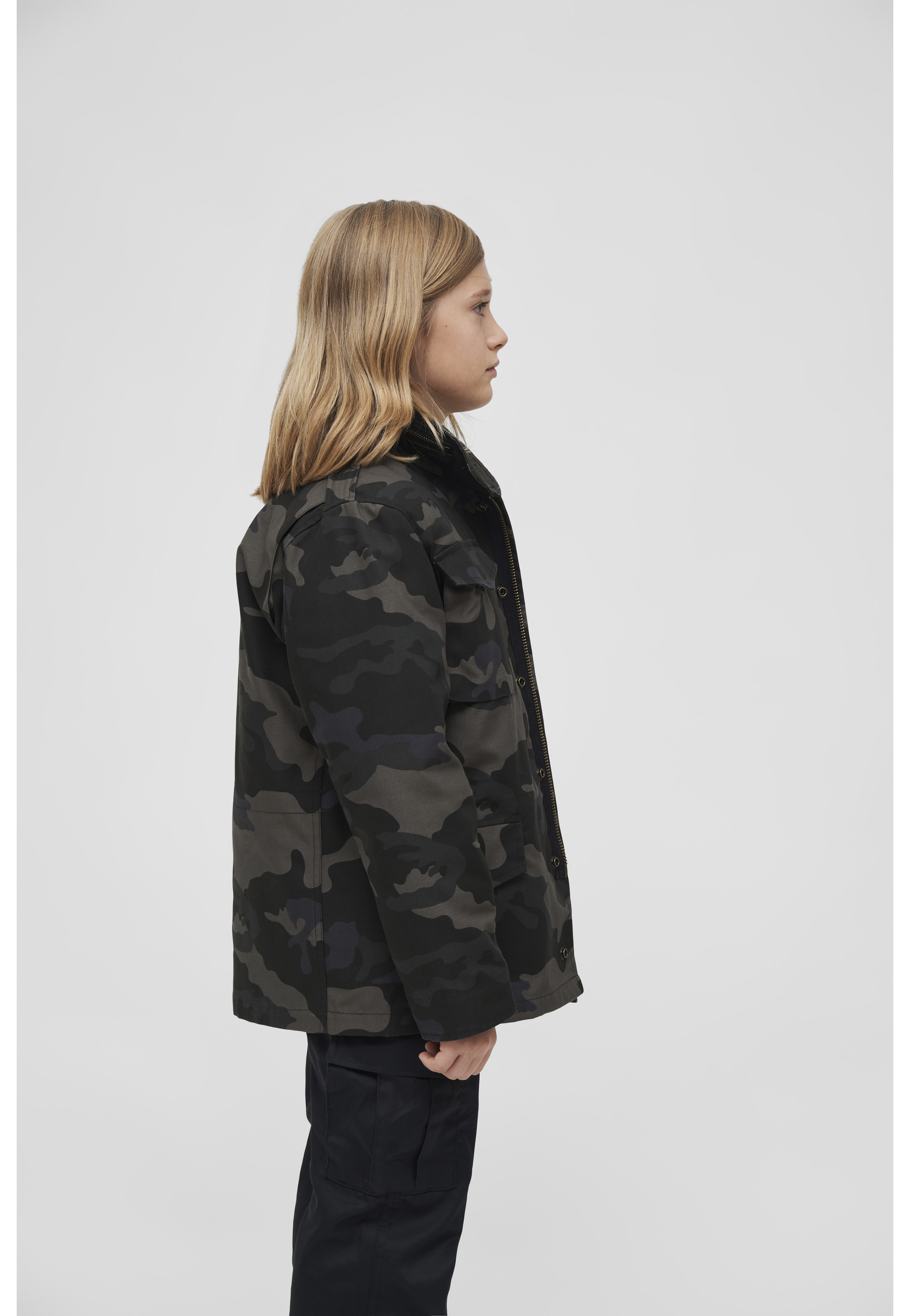 Brandit Parka »Brandit Herren Kids M65 Standard Jacket« 1 Stk. tlg. ohne Kapuze
