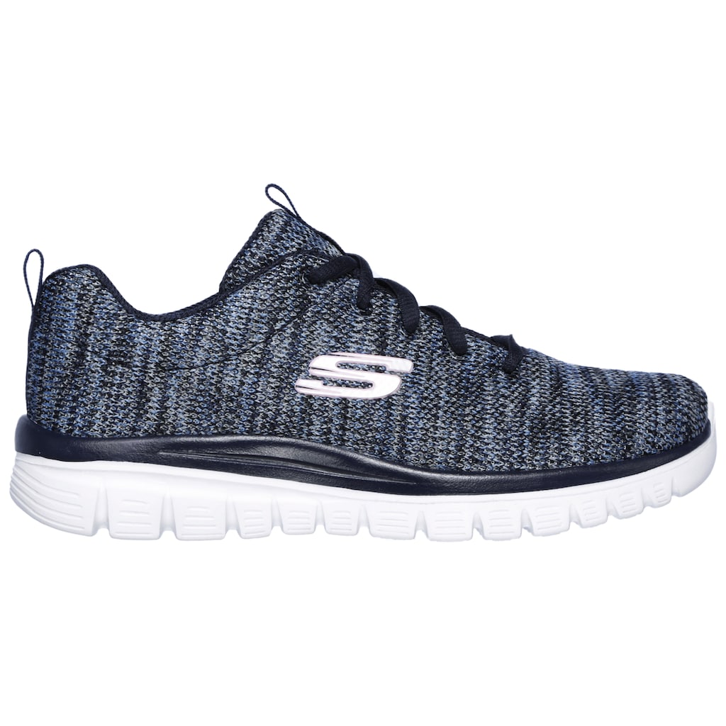 Skechers Sneaker »Graceful - Twisted Fortune«, mit Memory Foam, Freizeitschuh, Halbschuh, Schnürschuh