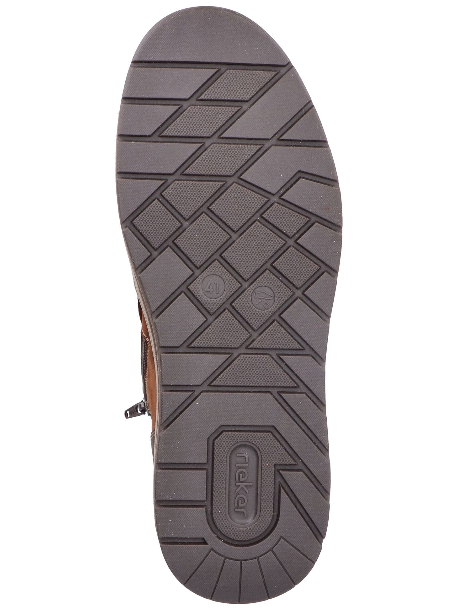 Rieker Schnürstiefelette »Rieker Stiefelette Glattleder«