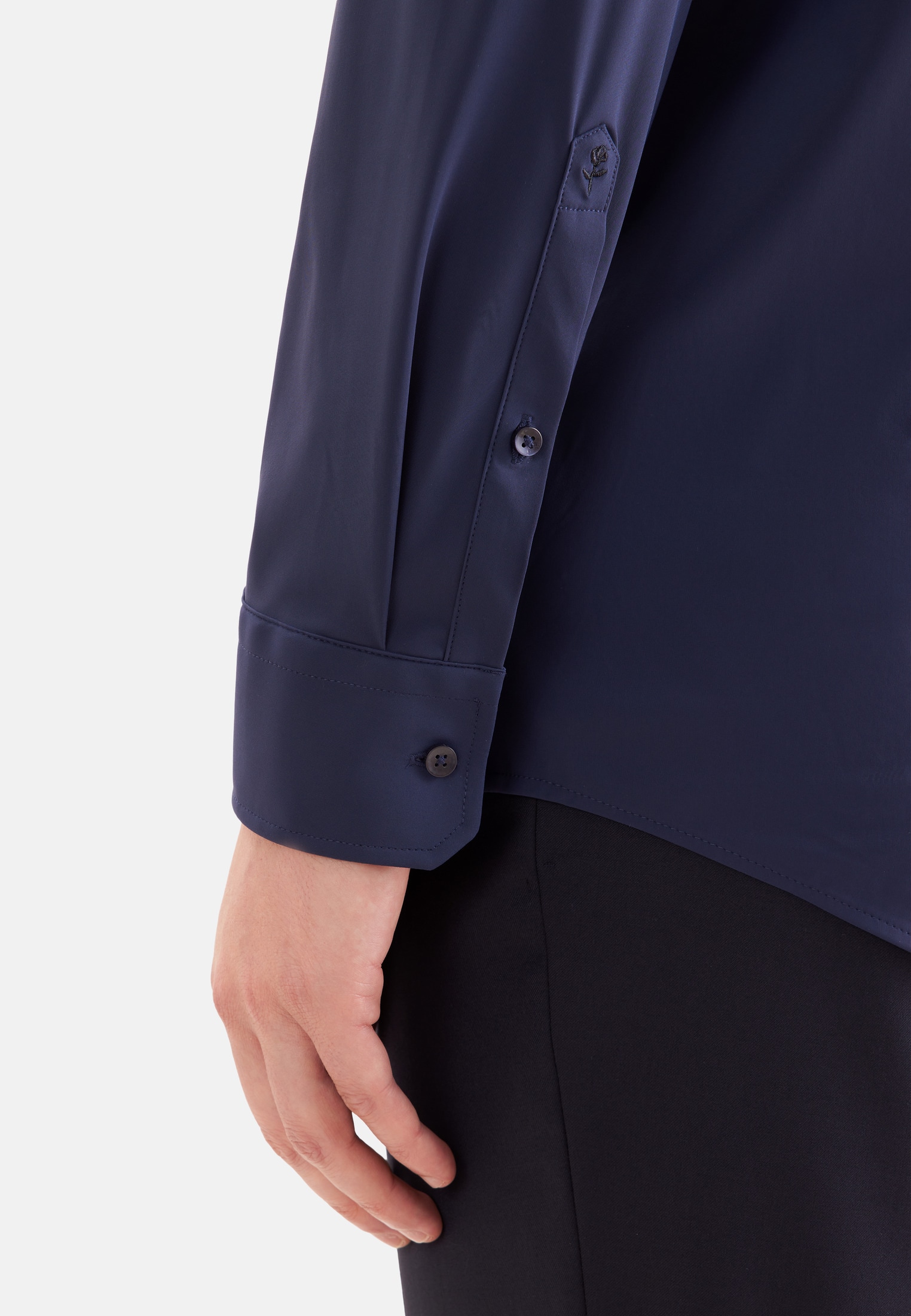 seidensticker Businesshemd »Schwarze Rose« Comfort 1/1 Kentkragen Uni