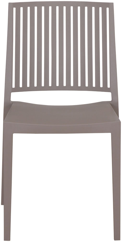 Siena Garden Gartensessel »Lane 2er Set Stapelstuhl taupe« Set, 2 Stk. tlg. Gestell, Polypropylen/Glasfaser