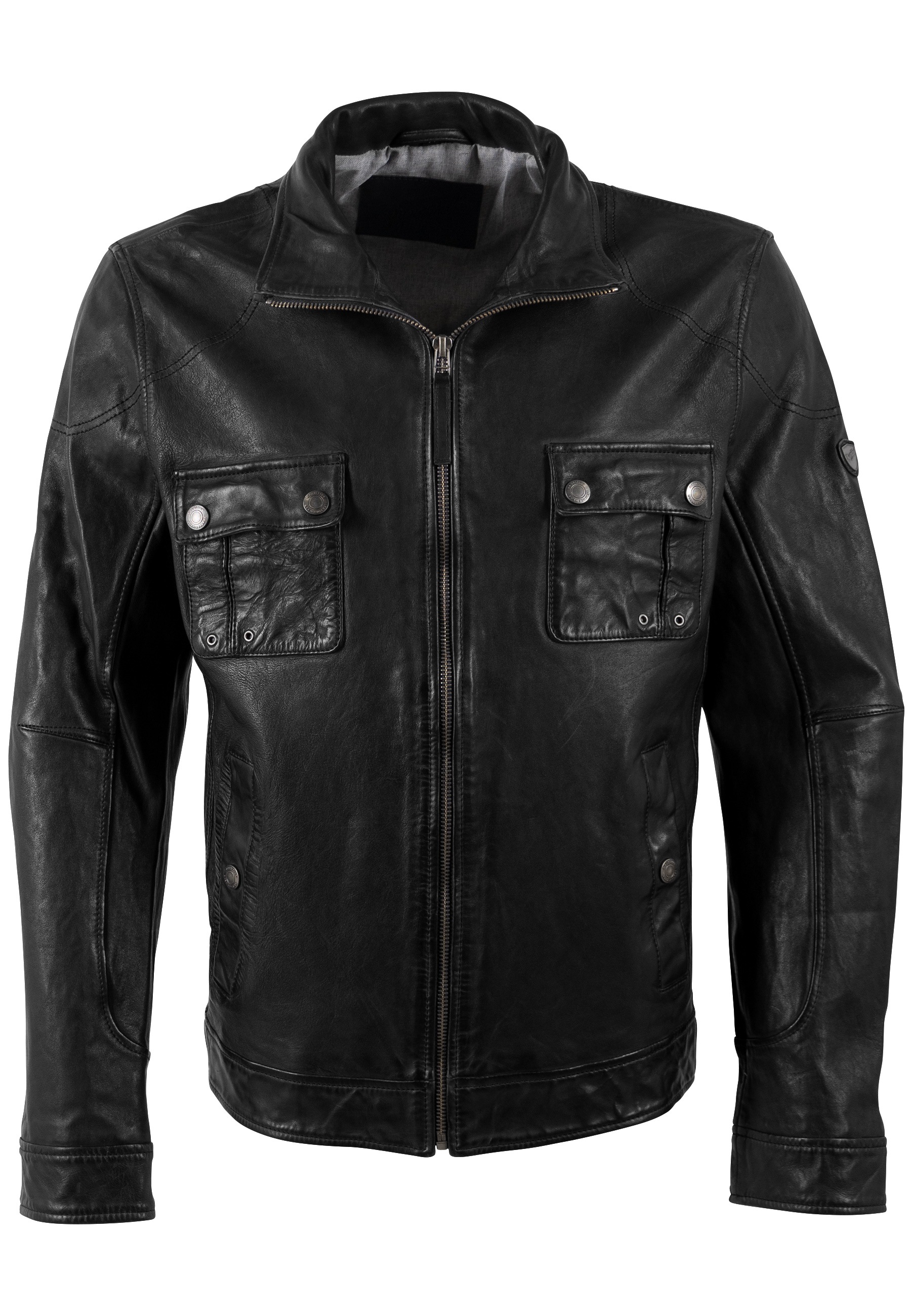 Thumbnail - Mauritius Lederjacke "MMJorric" mit aufgesetzten Brusttaschen