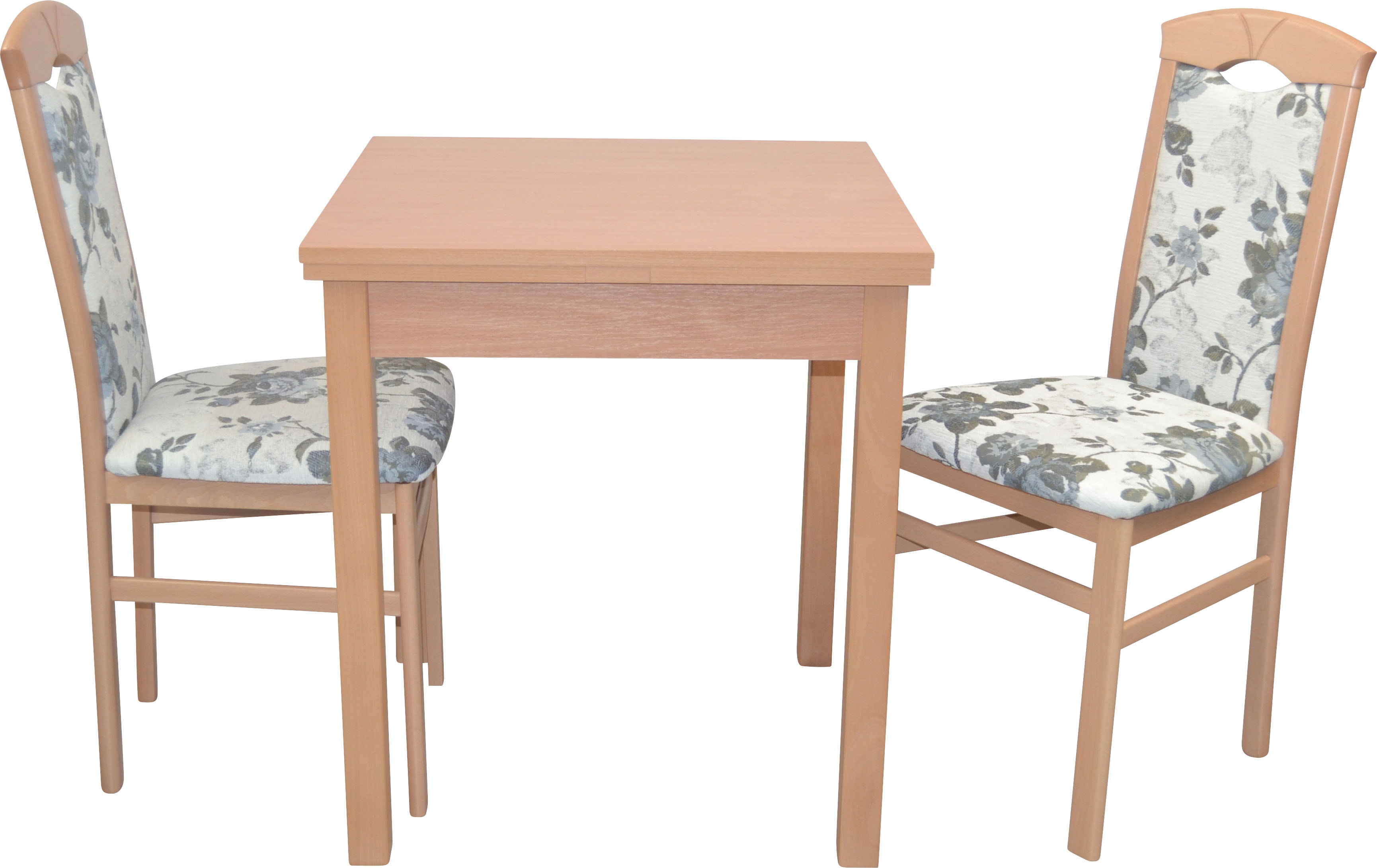 HOFMANN LIVING AND MORE Essgruppe "Berta" Spar-Set, 1 Tisch, 2 Stühle, 3 Stk. tlg.