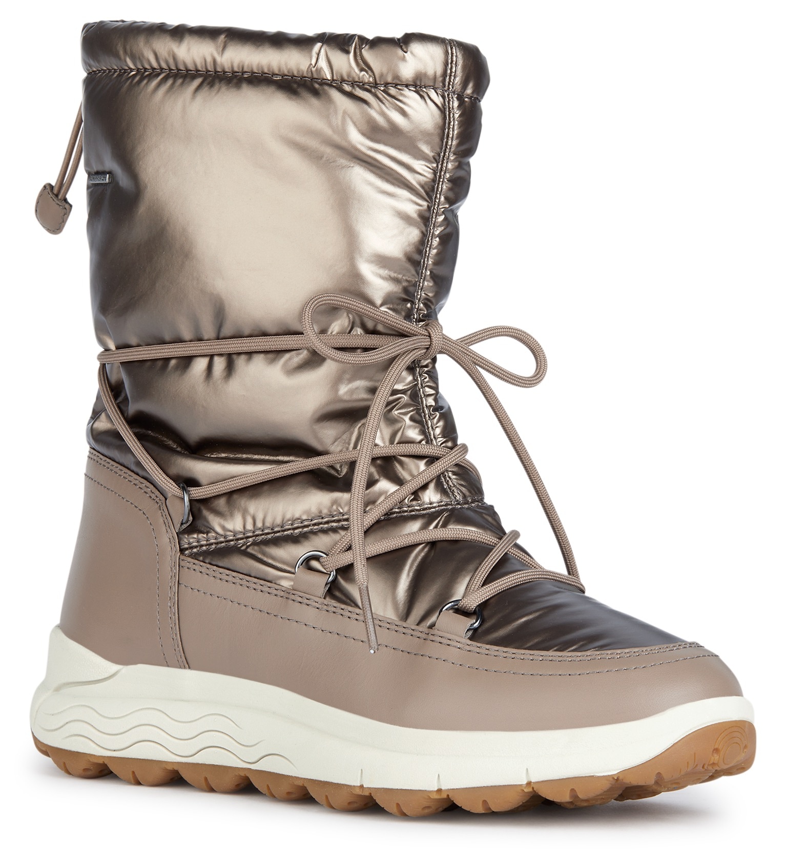 Geox Winterboots "D SPHERICA 4X4 B ABX", Schnee, Winter, Keilabsatz, Schnürschuh mit TEX-Ausstattung