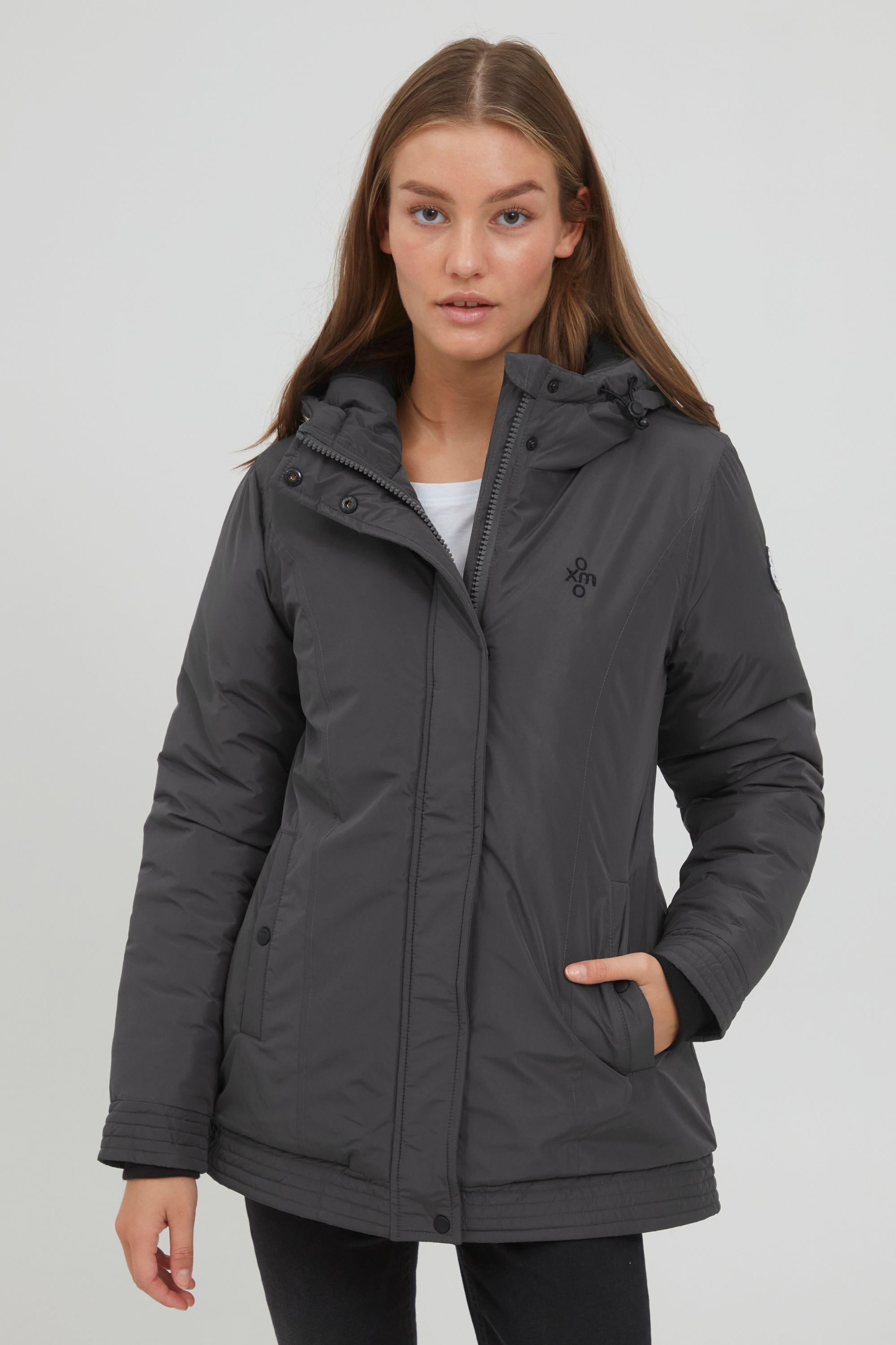 OXMO Winterjacke "Winterjacke OXJytte", mit Kapuze günstig online kaufen