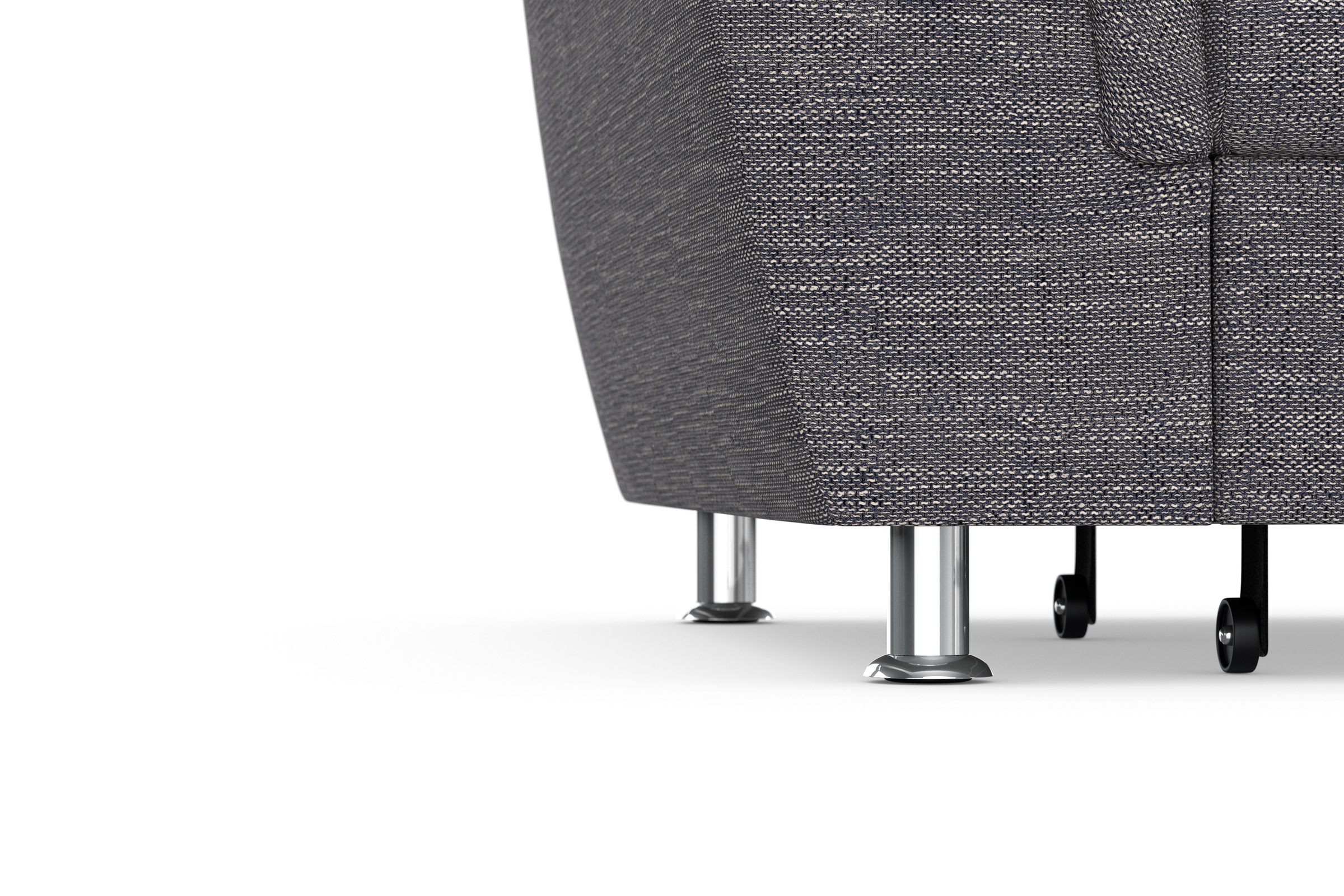 DOMO collection Ecksofa Franzi, wahlweise mit Bettfunktion, Bettkasten und Kopfteilverstellung