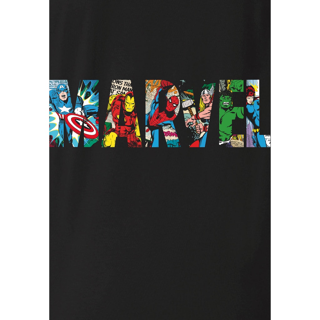 LOGOSHIRT T-Shirt »Marvel Comic Colour Logo«