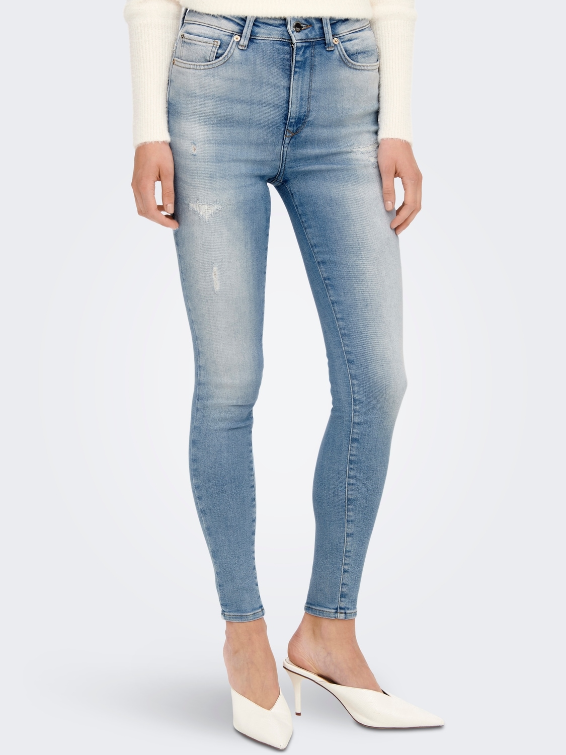 Skinny-fit-Jeans »ONLMILA HW SK ANK JEANS REA437«