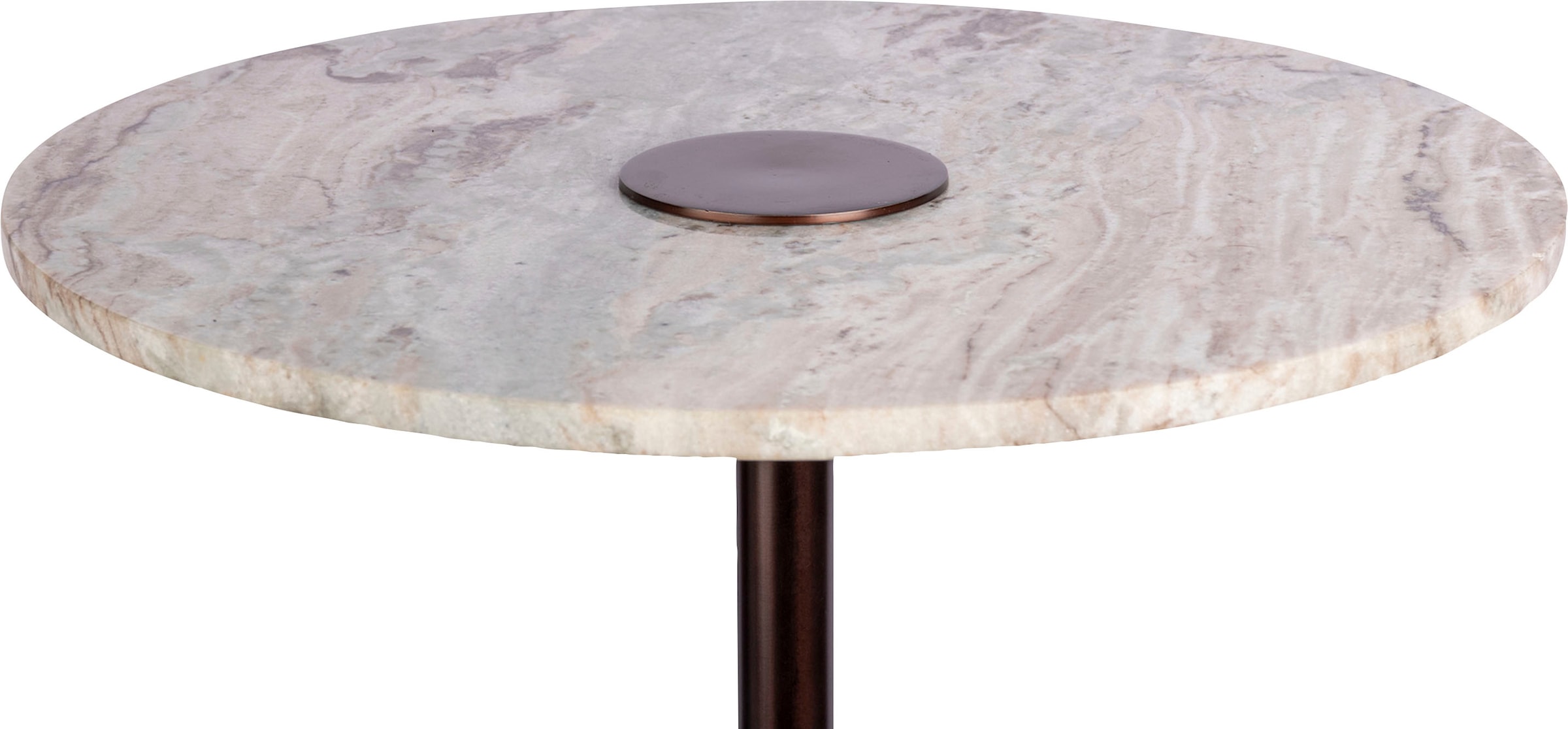 Kayoom Beistelltisch »Harriet«, Tischplatte aus Marmor, stabiles Gestell aus Eisen