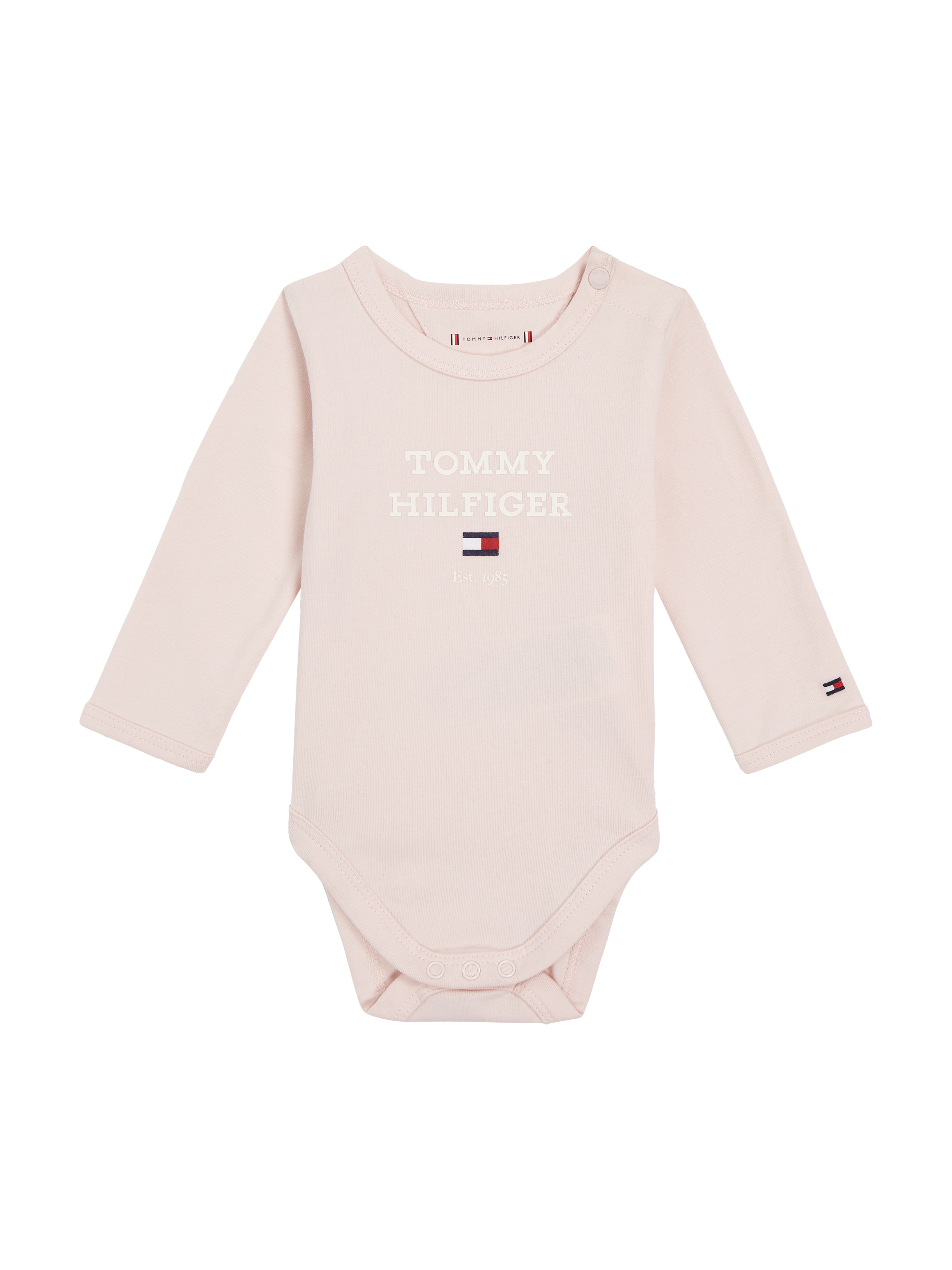 Tommy Hilfiger Overall »BABY TH LOGO BODY L/S«, mit Logoschriftzug