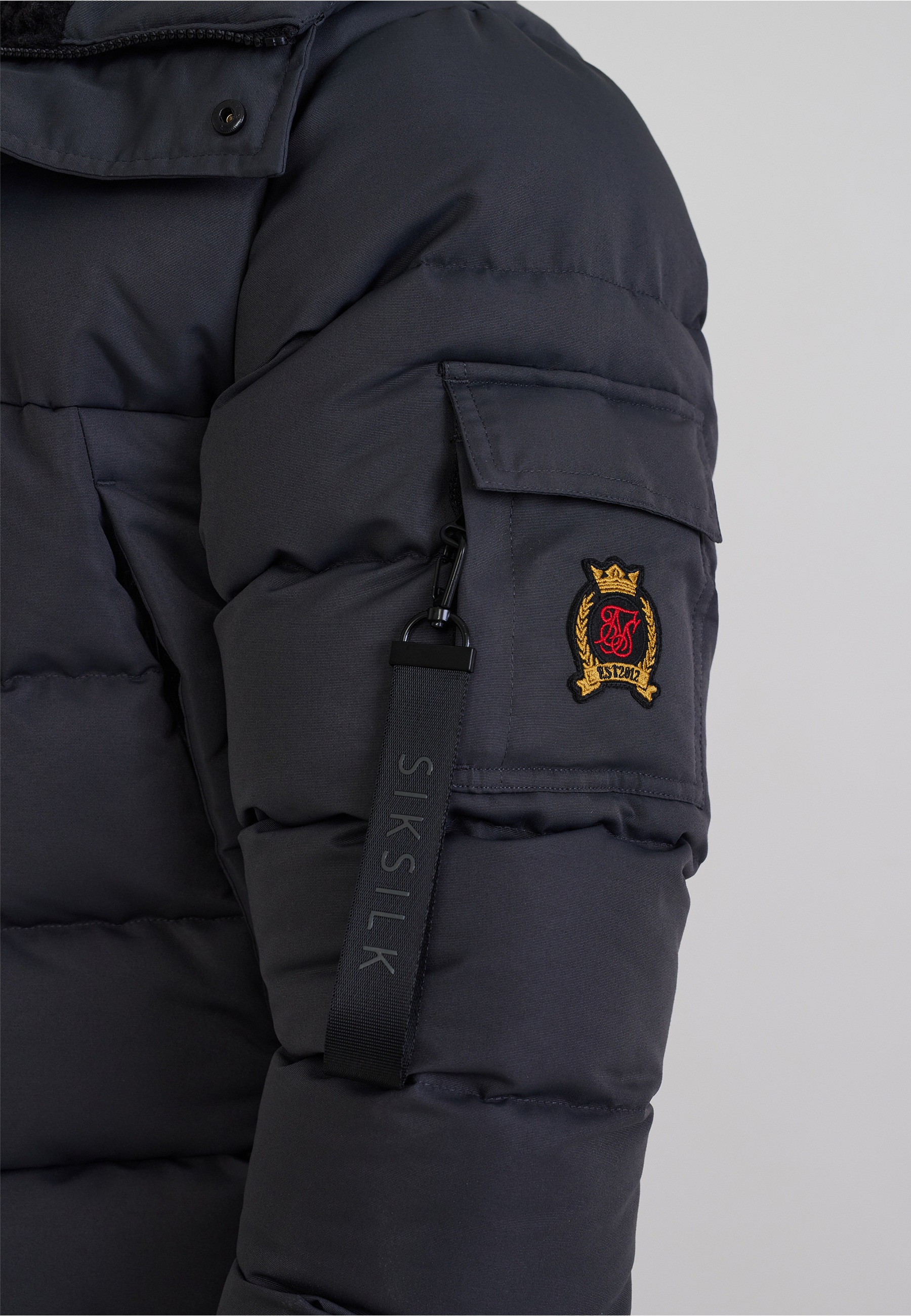 Siksilk Parka »SikSilk Parka« 1 Stk. tlg. mit Kapuze