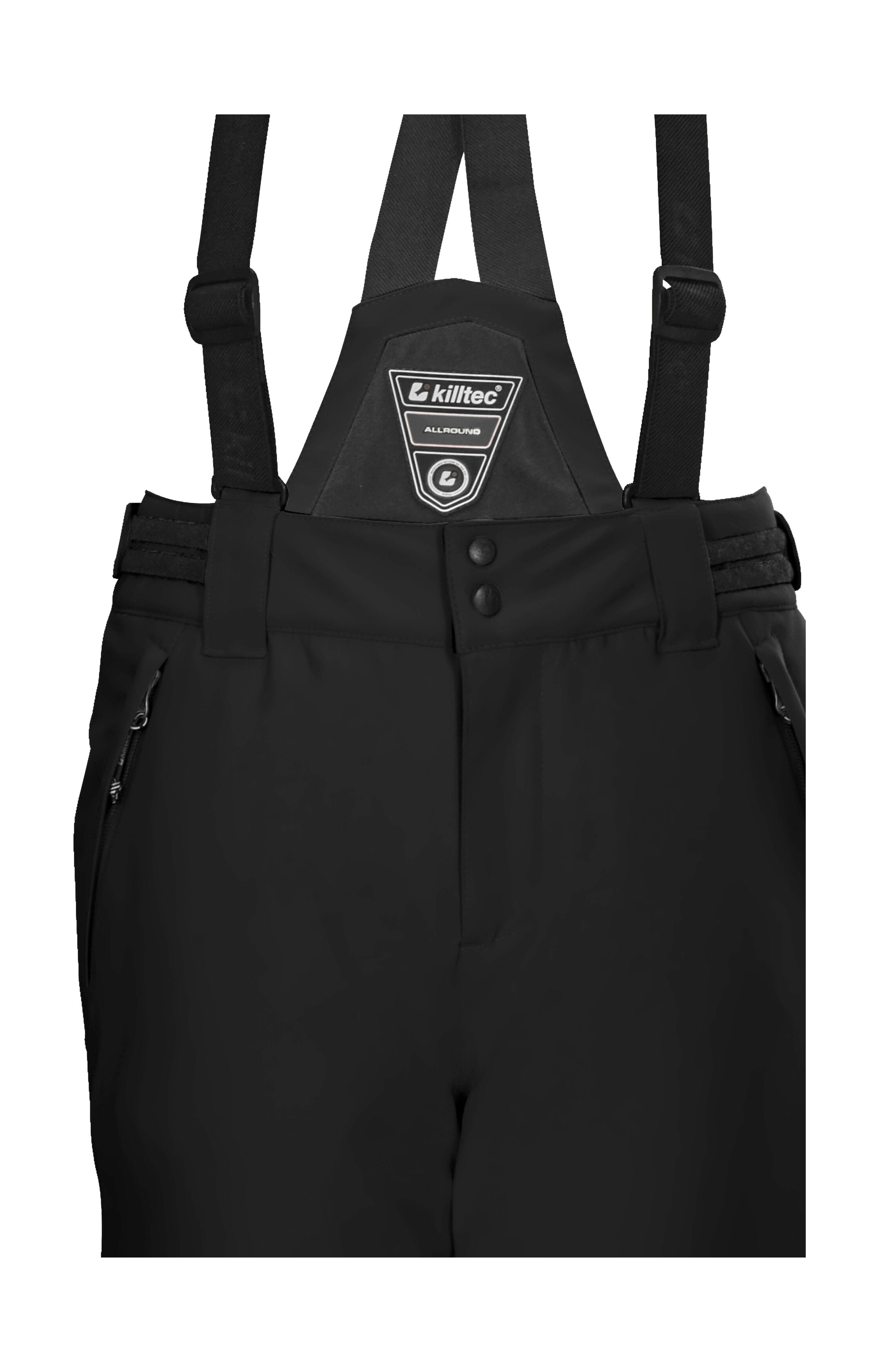 Killtec Skihose »KSW 77 GRLS SKI PNTS«, wasserdicht, atmungsaktiv, abnehmbarer Latz, verst. Seitenriegel