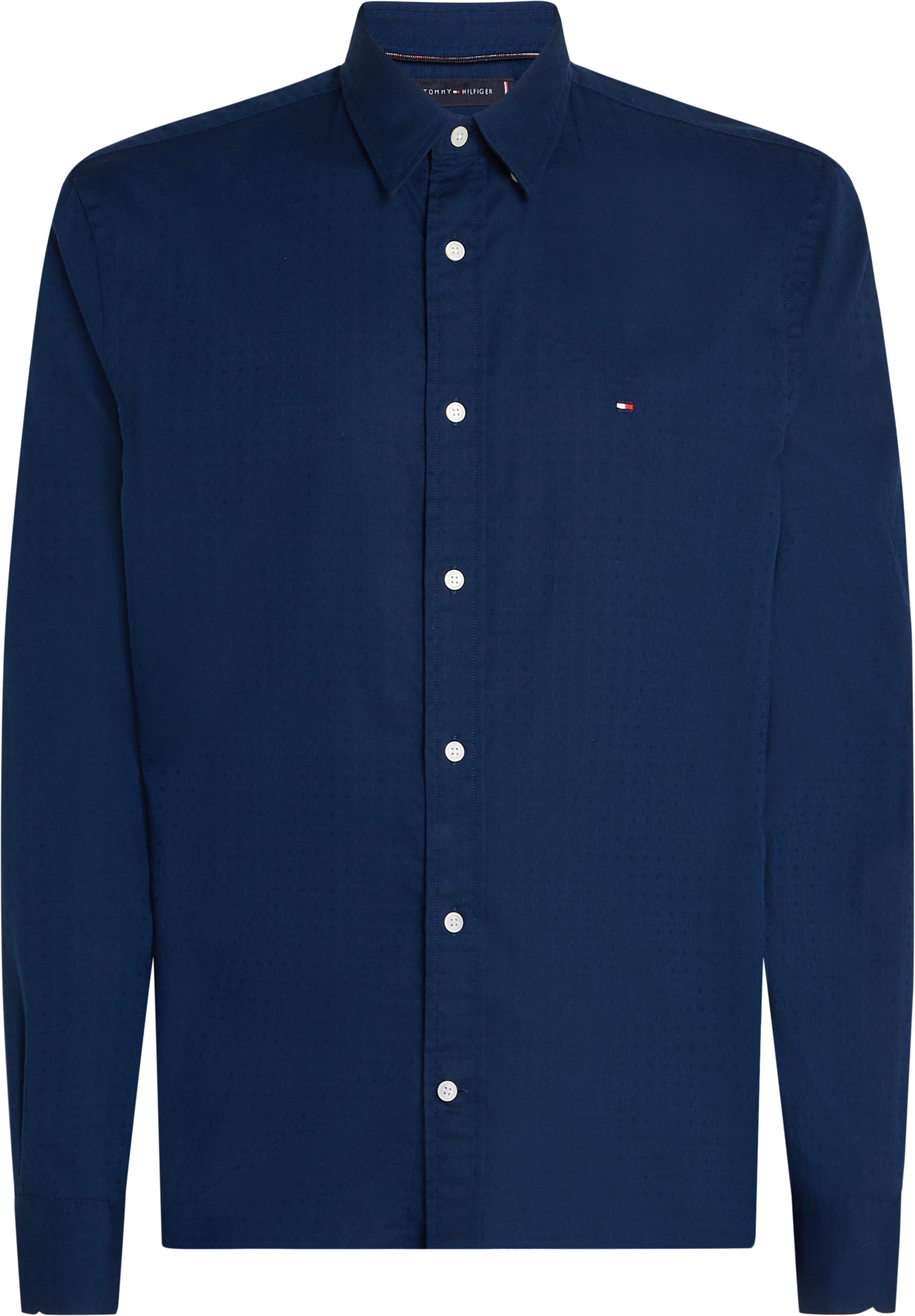 Tommy Hilfiger Langarmhemd »DOBBY STRUCTURE RF SHIRT«