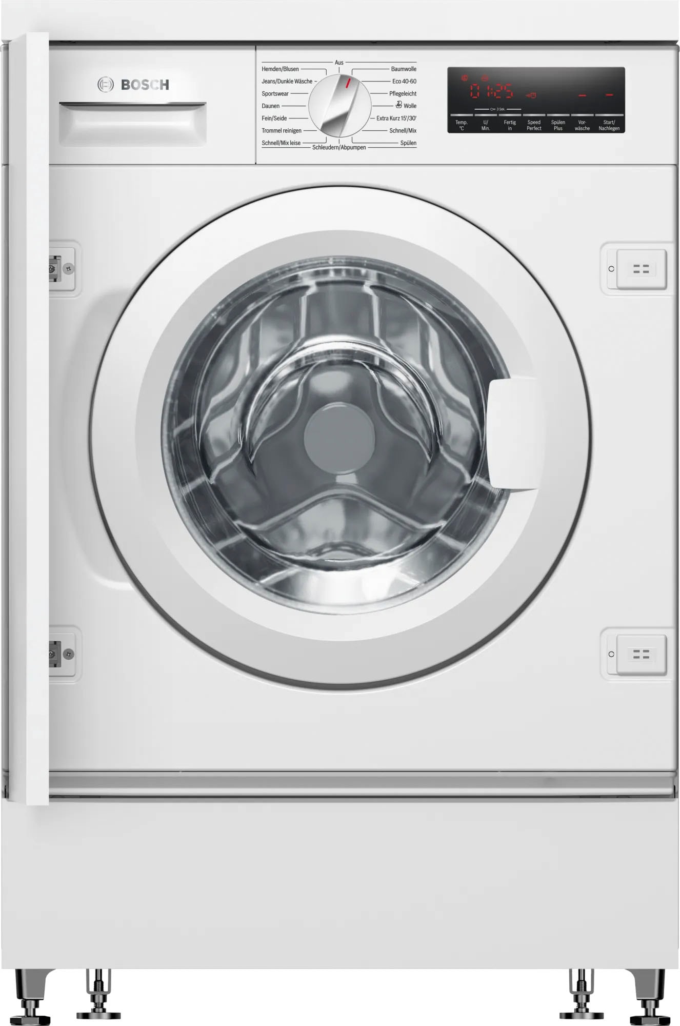 BOSCH Einbauwaschmaschine Serie 8 "WIW28443" 8 kg 1400 U/min AquaStop, Spee günstig online kaufen