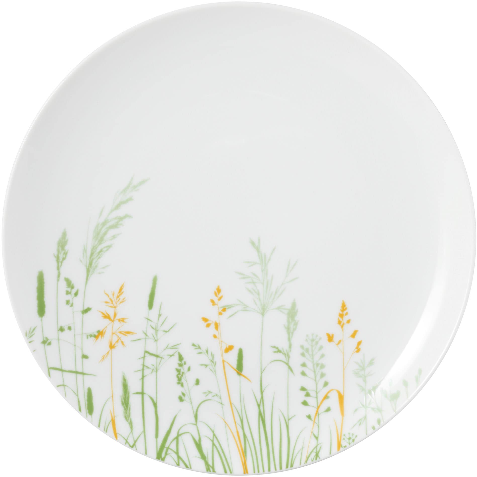Seltmann Weiden Kaffeeservice »Geschirr-Set, 18 Teile, Liberty Meadow Grasses«, (Set, 18 tlg., 6x Kaffeeobertasse 0,26 l, 6x Kombi-Untertasse, 6x Frühstücksteller), Tassen, Untertassen, Teller, Made in Germany, 18 Teile, für 6 Personen