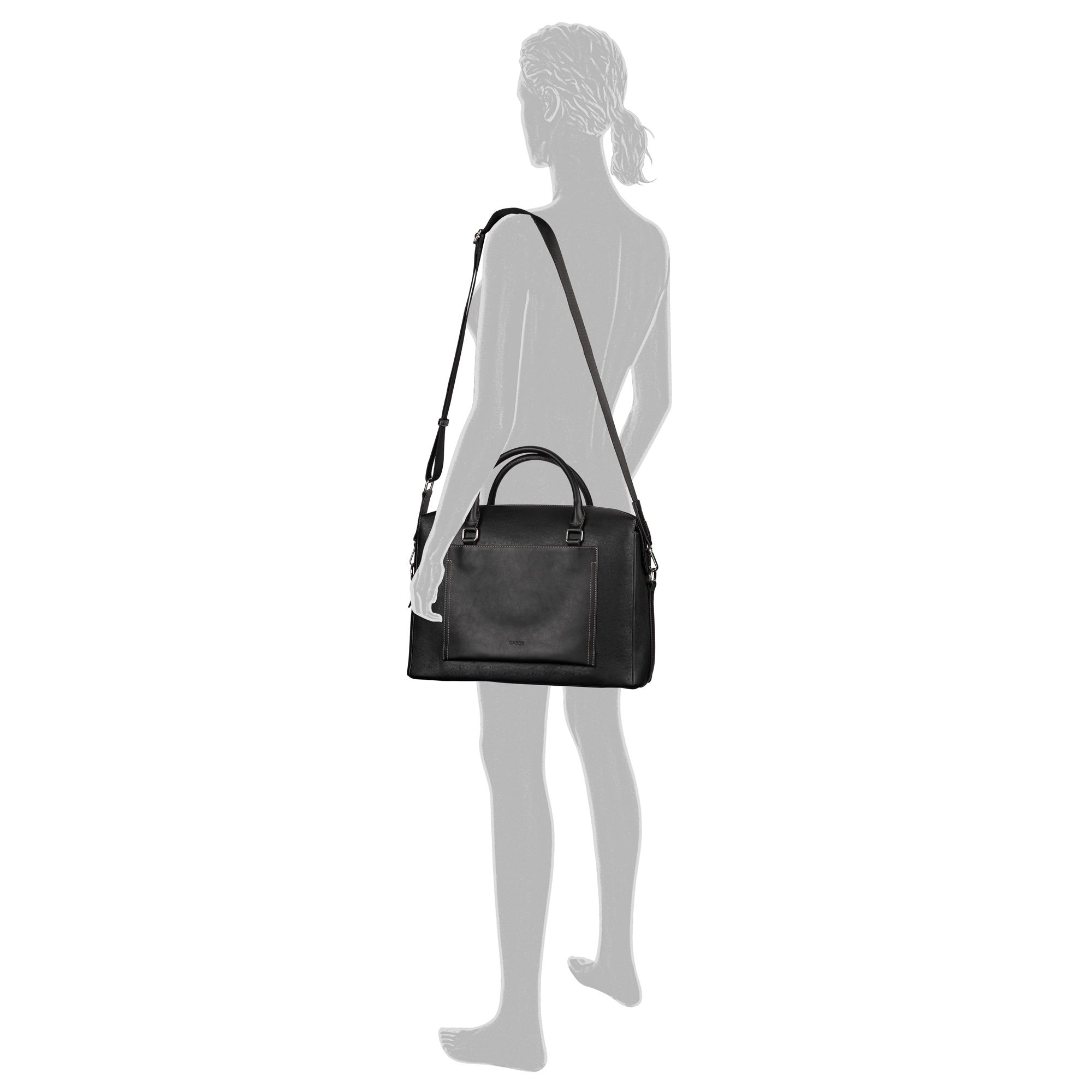 Gabor Aktentasche »Emine« Damen Laptoptasche mit Logoschriftzug