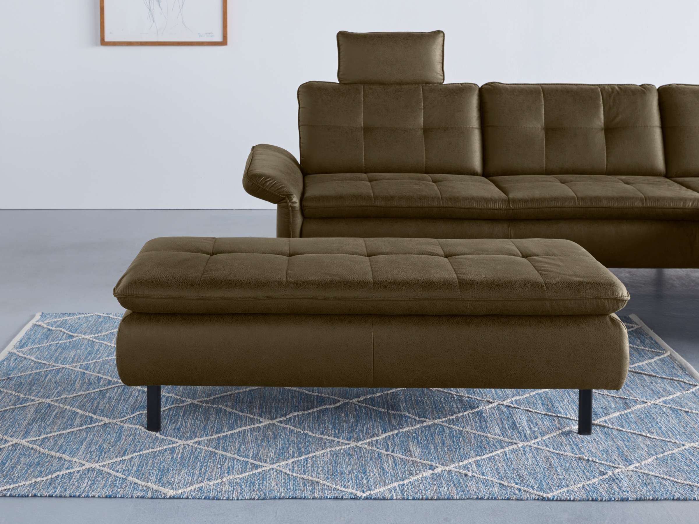 INOSIGN Hockerbank »Birkholm«, passend zur Serie "Birkholm", B/T/H: 137/65/44 cm