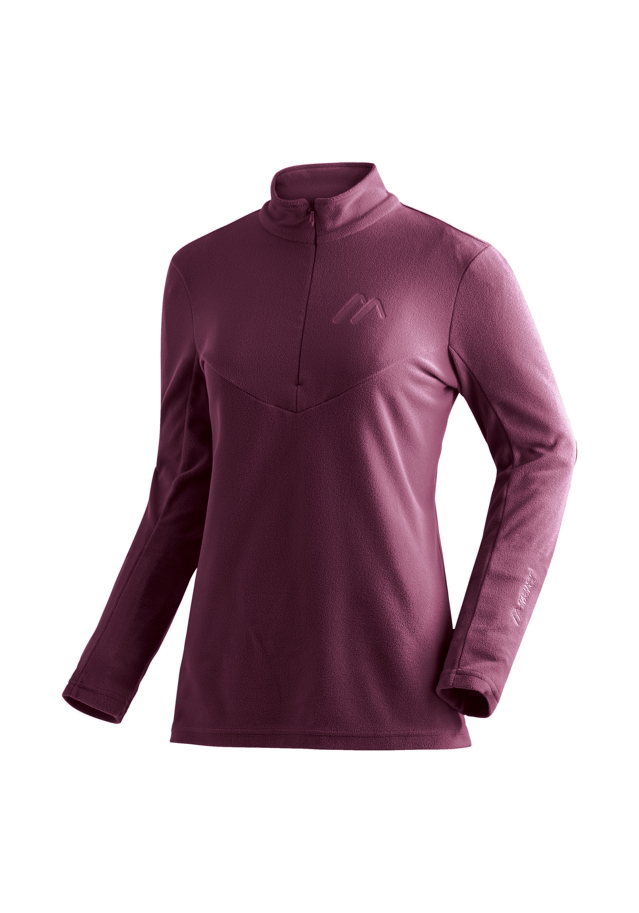 Maier Sports Fleecepullover "Denise HZ W" Damen Midlayer, pflegeleichtes Ha günstig online kaufen