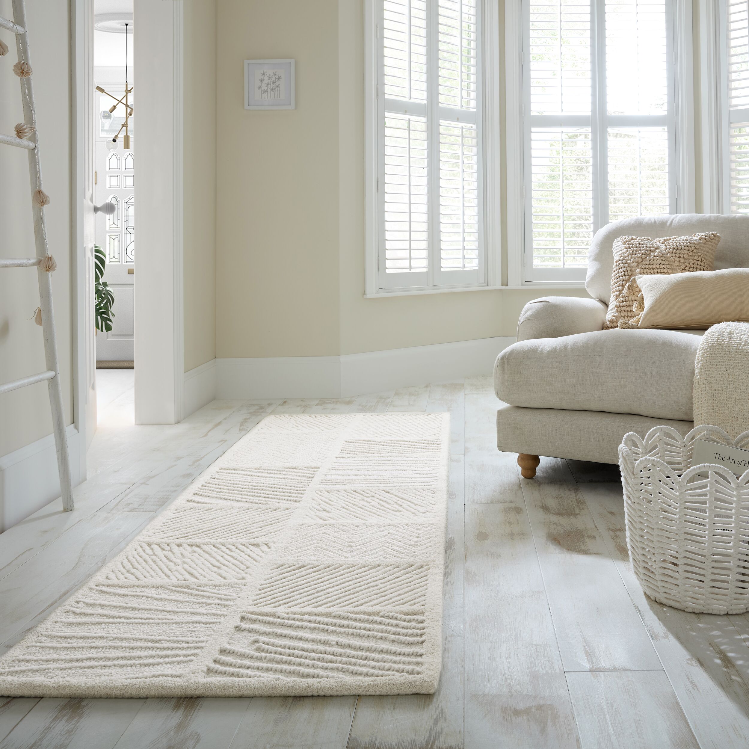 FLAIR RUGS Teppich "SCULPTURED BLOCKS" rechteckig 14 mm Höhe