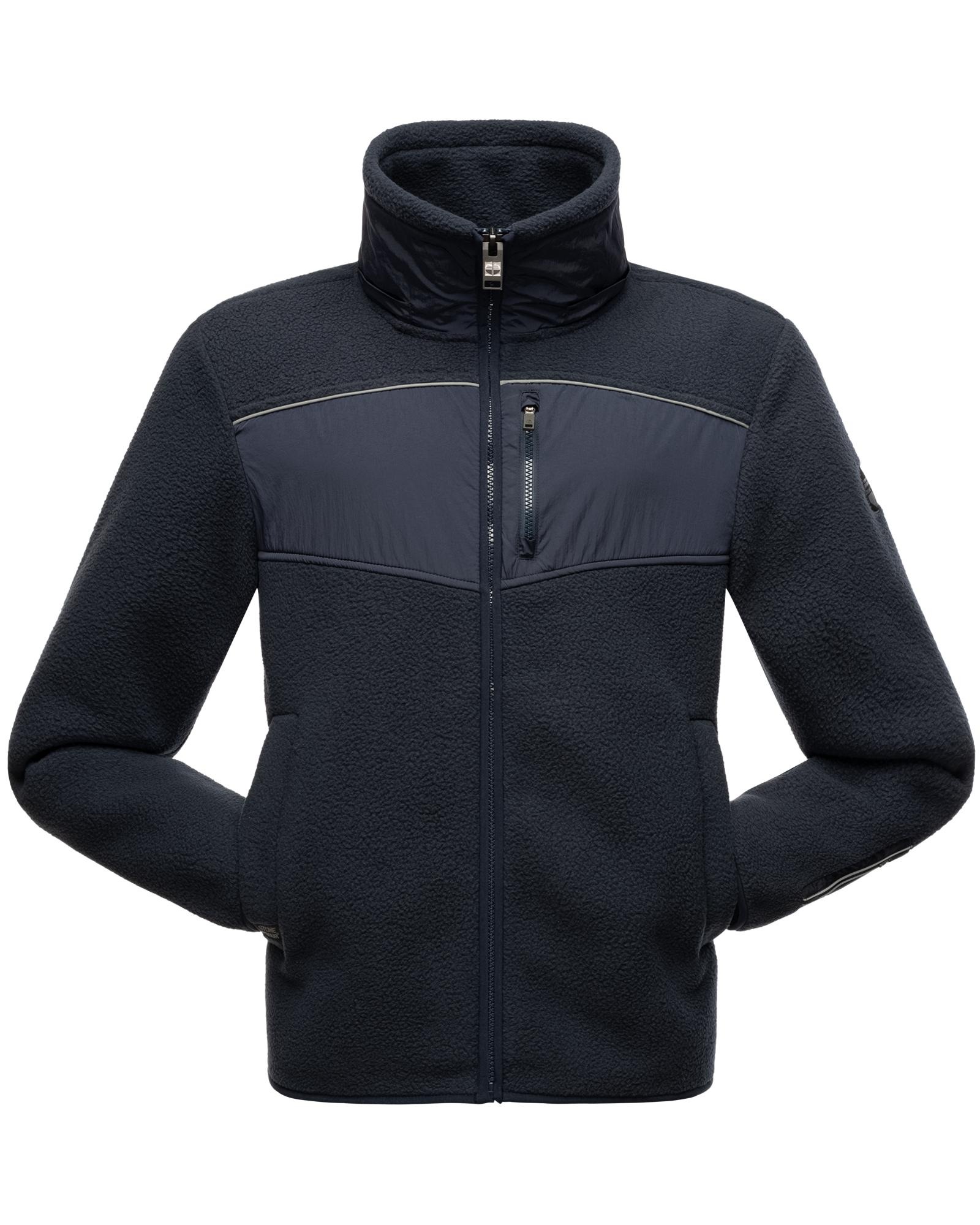 Stone Harbour Fleecejacke »Illian«, mit Kapuze, Sportliche Herren Fleece-Outdoorjacke mit Kapuze