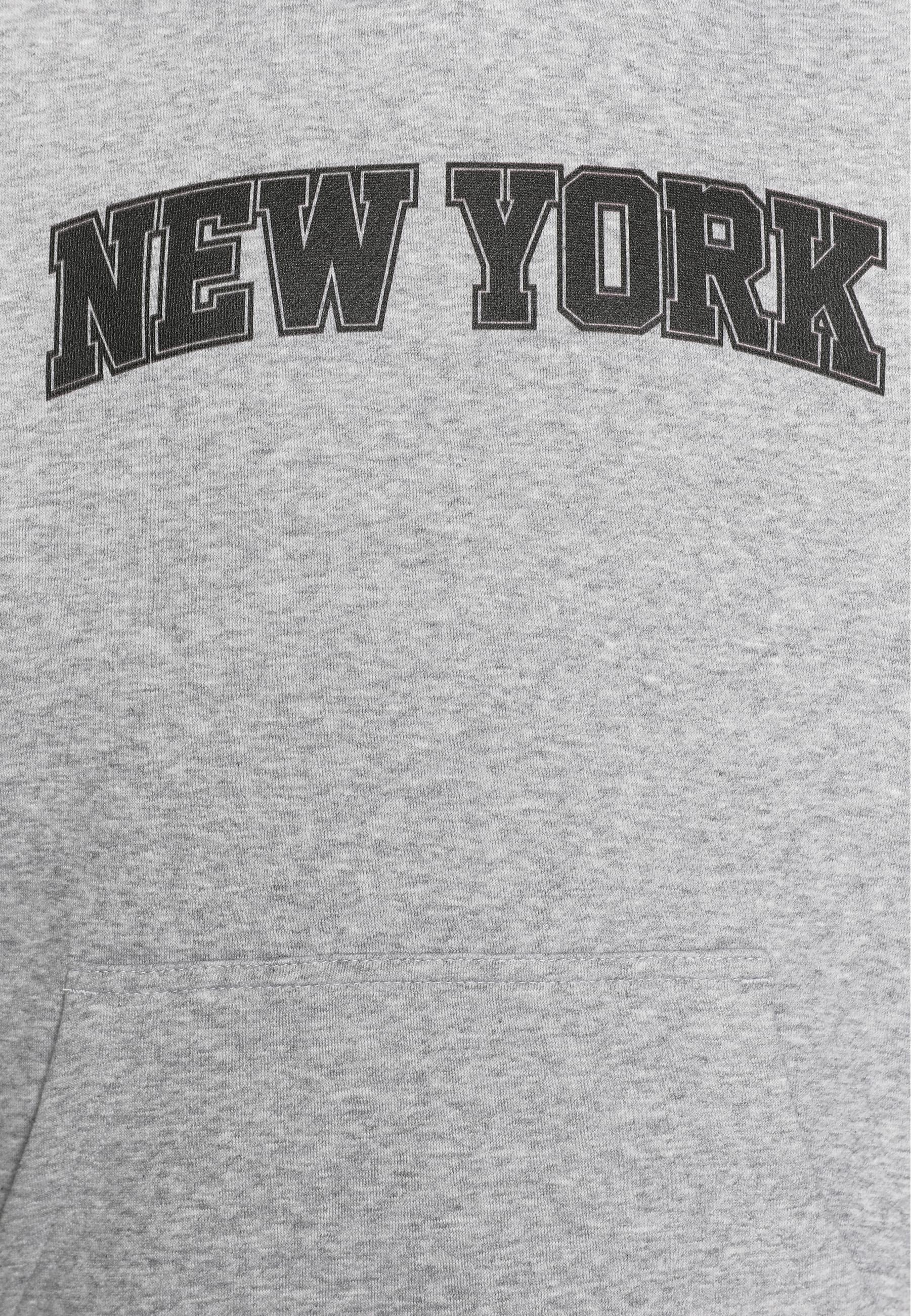URBAN CLASSICS Kapuzensweatshirt »Urban Classics Hoody 2 Pack - langarm - Los Angeles & New York«, (1 tlg.)